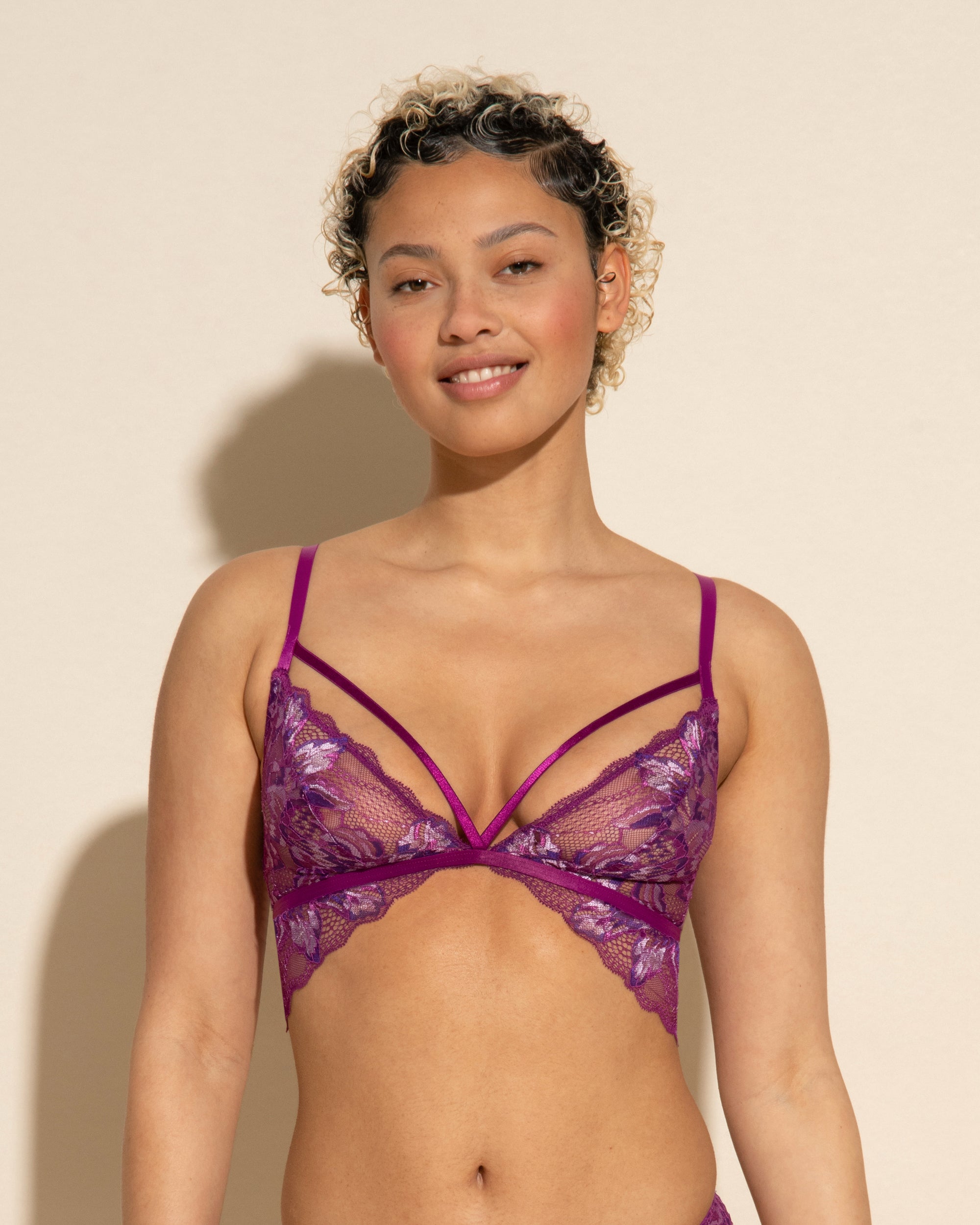 Púrpura Bralette - Paradiso Bralette Triangular