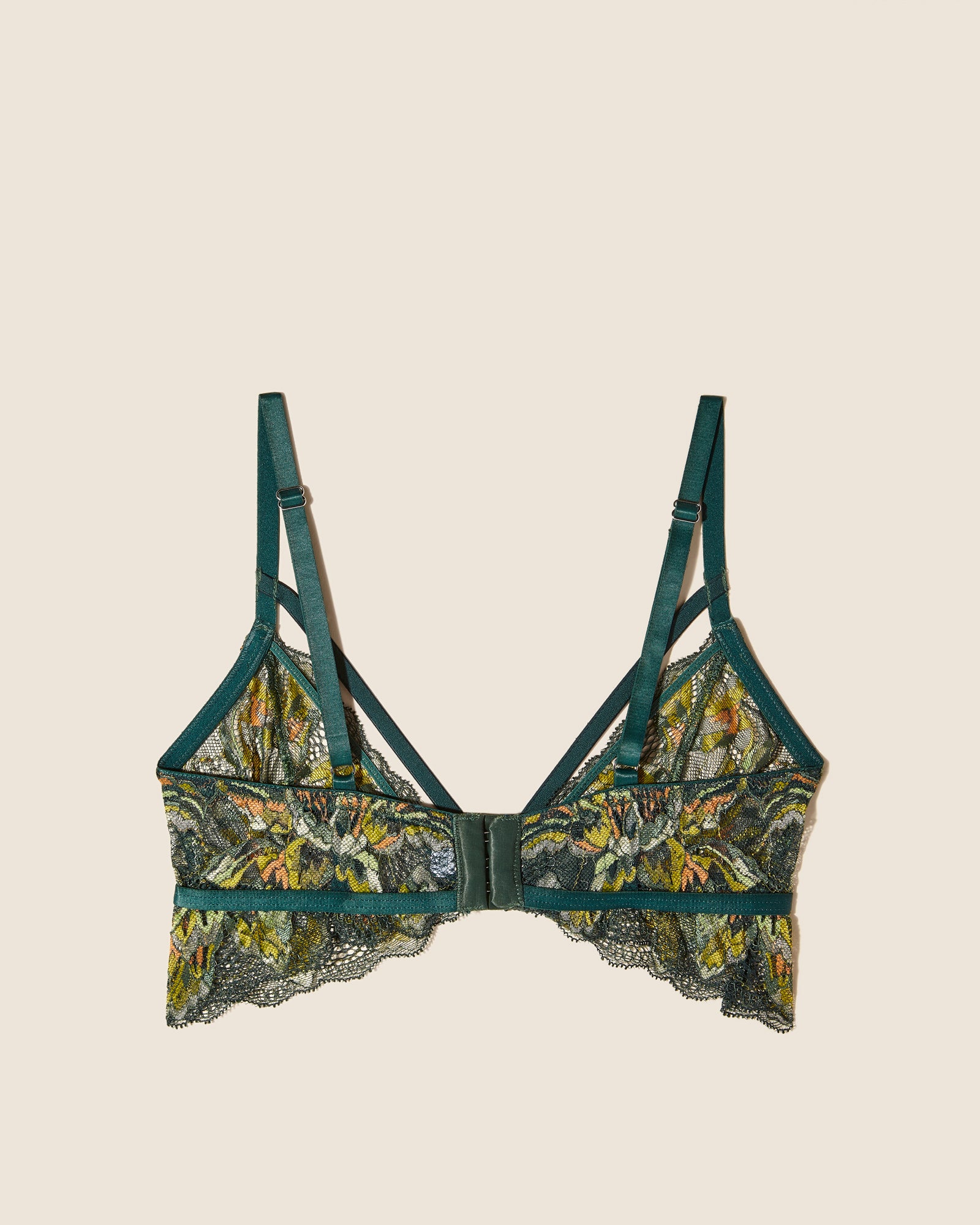 Verde Bralette - Paradiso Bralette A Triangolo Petite