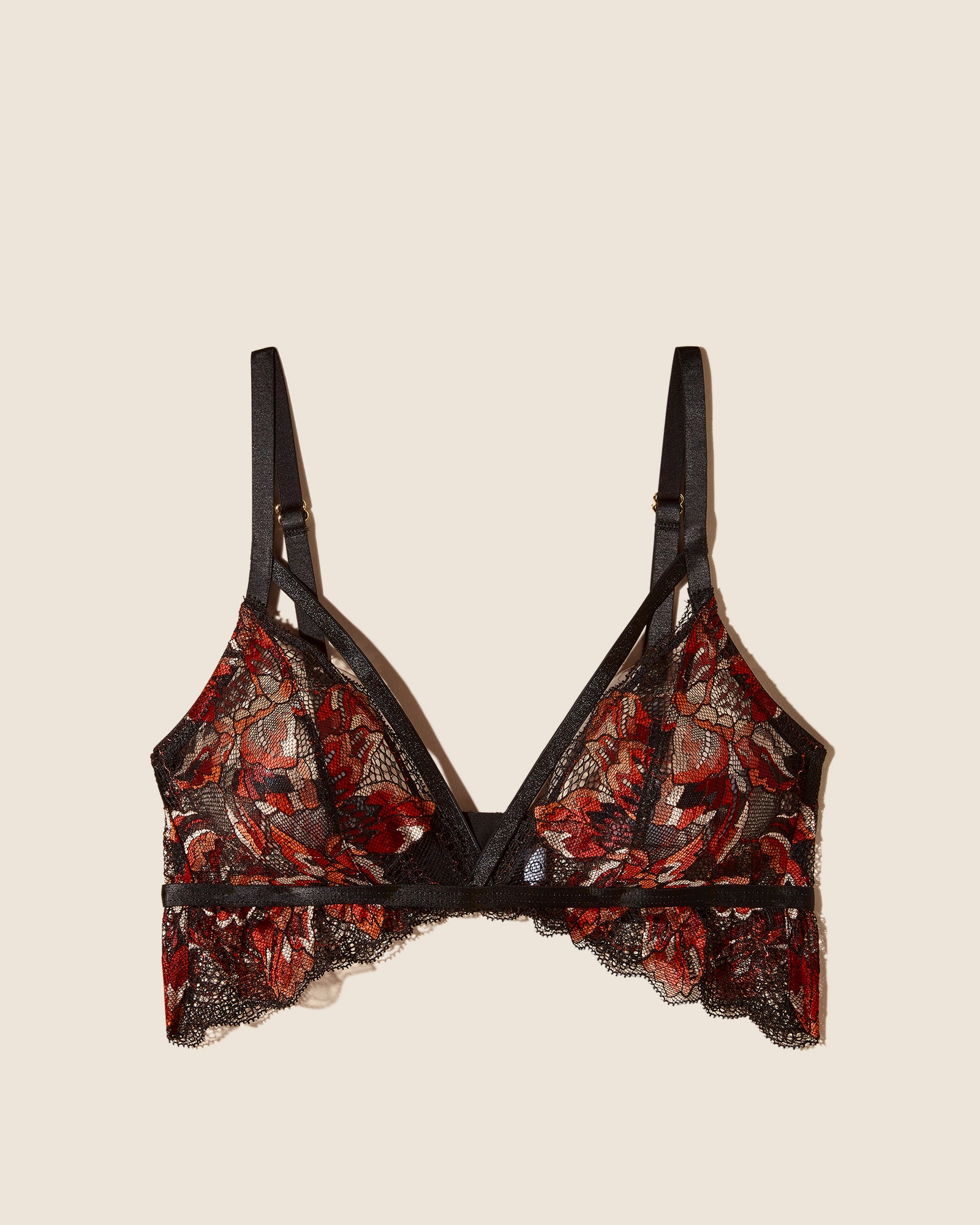 Rossa Bralette - Paradiso Bralette A Triangolo Petite