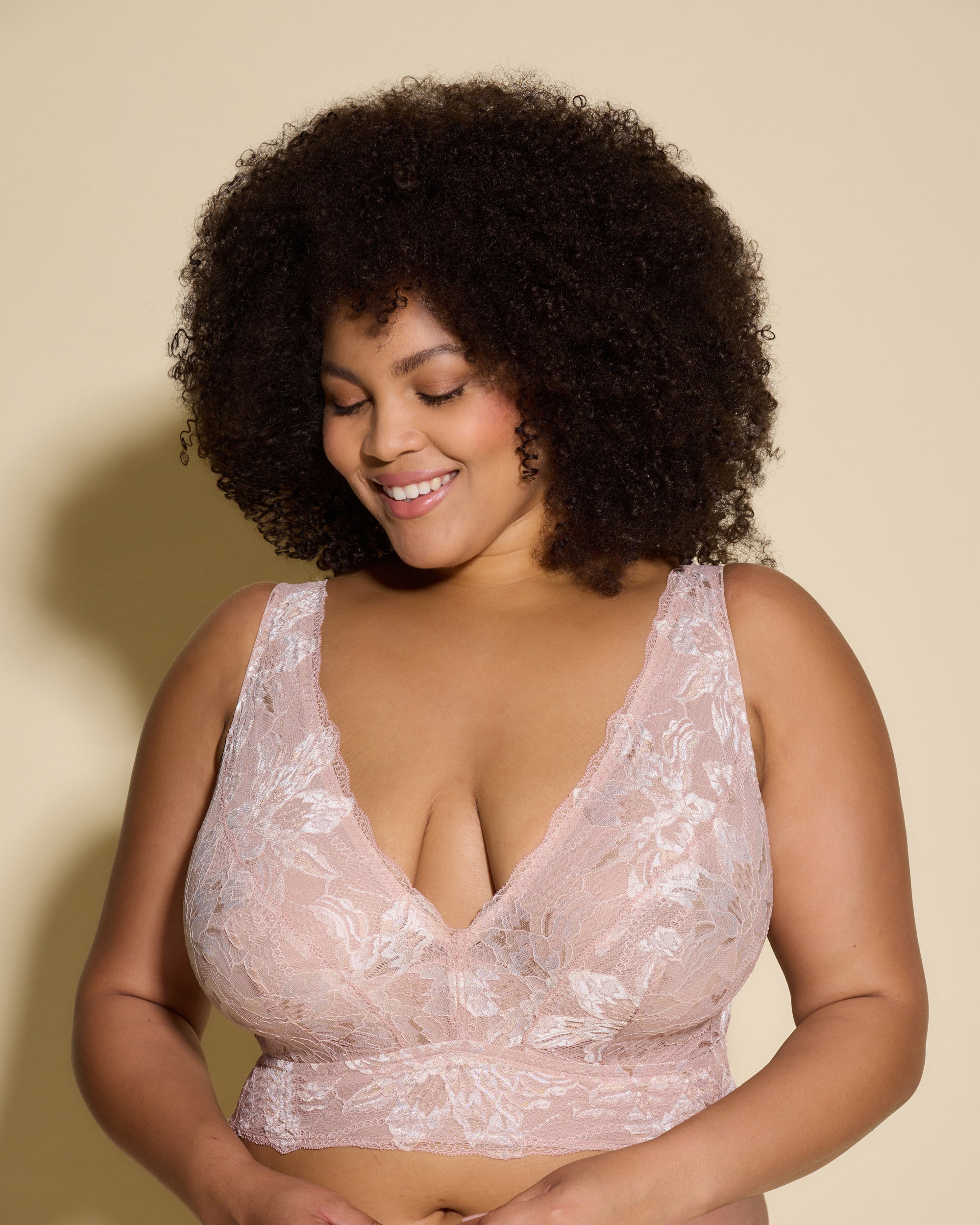 Rose Bralette - Paradiso Bralette Longue Ultra Sinueuse