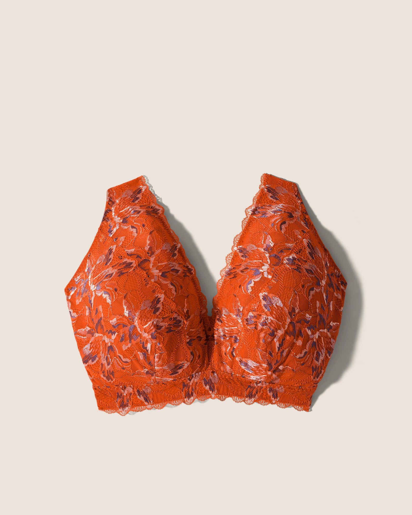 Orange Bralette - Paradiso Bralette Longue Ultra Sinueuse