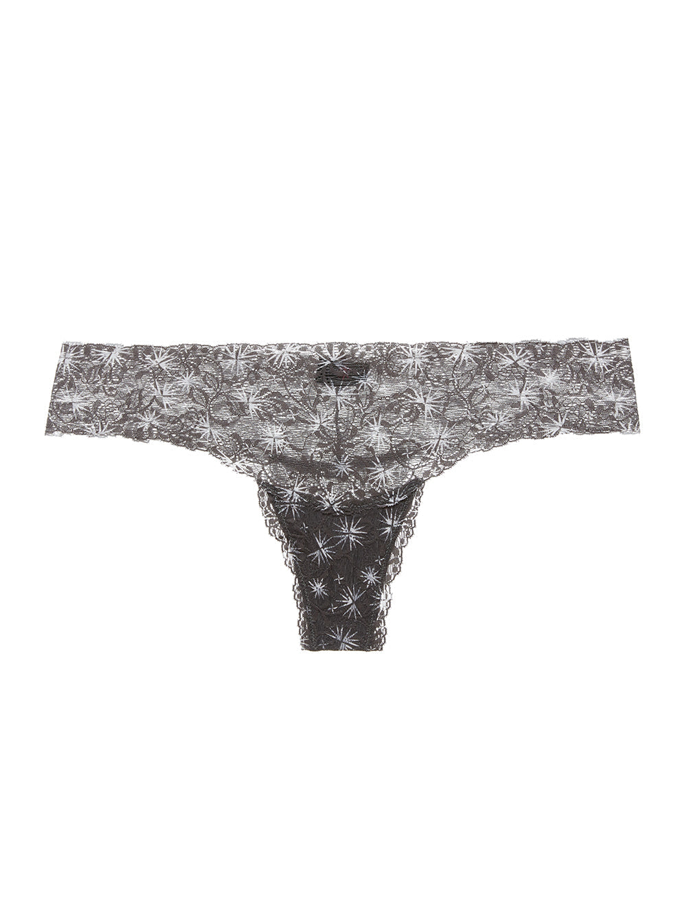 Gray Thong - Pixie Low Rise Thong