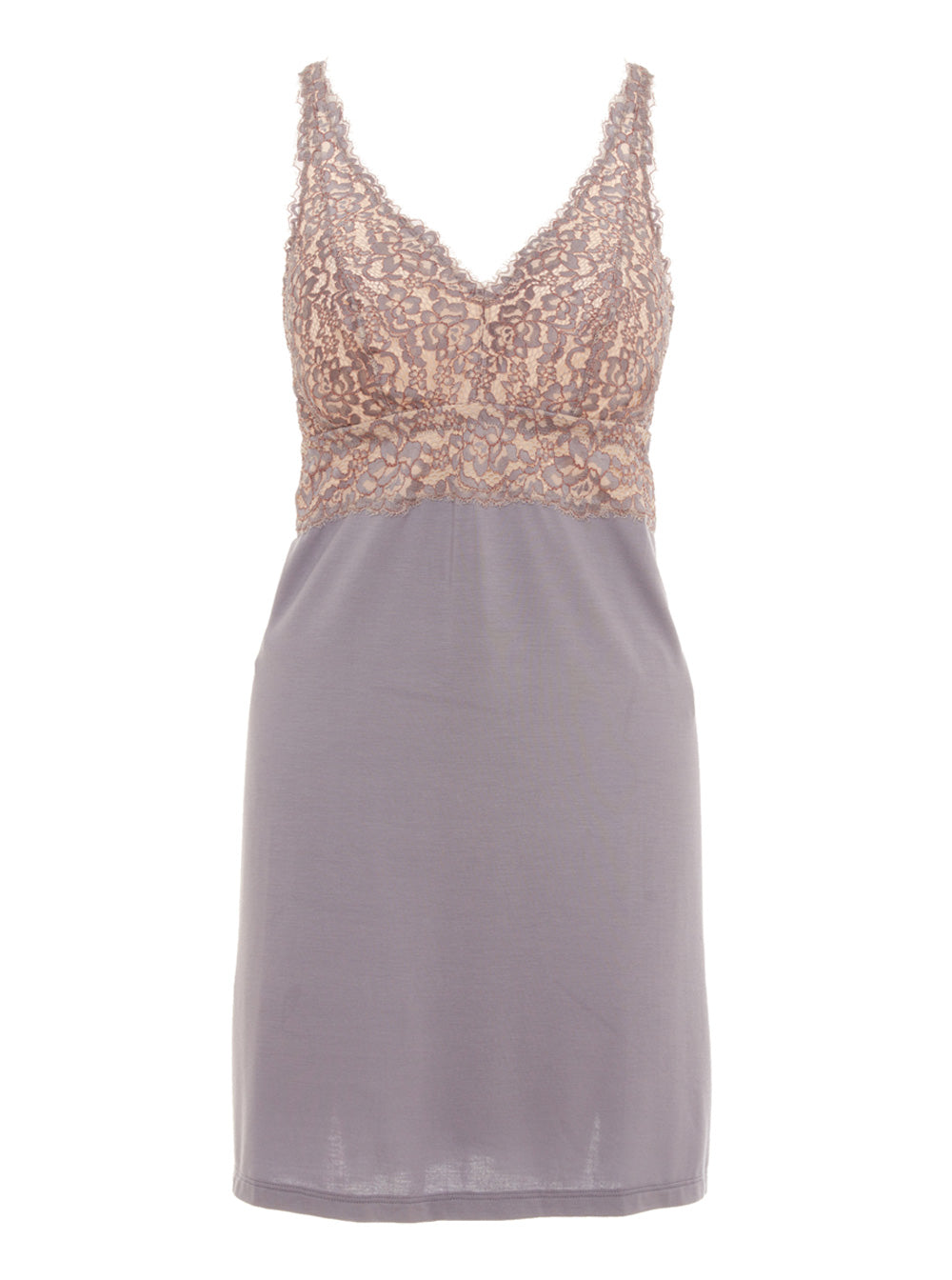 Gray Babydoll, Pret A Porter Sleep Curvy Babydoll