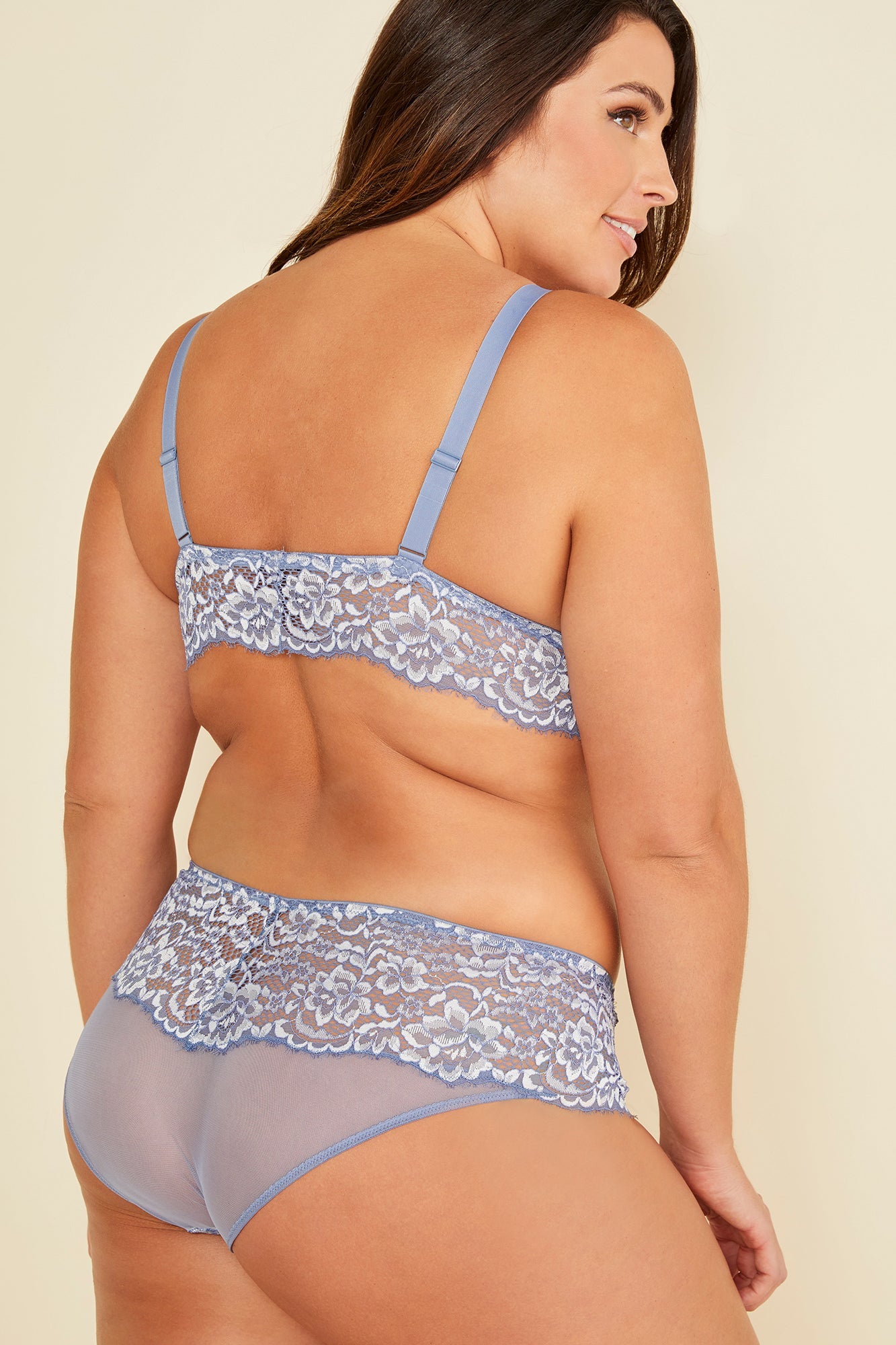 Blue Hot Pant - Pret A Porter Extended Boyshort