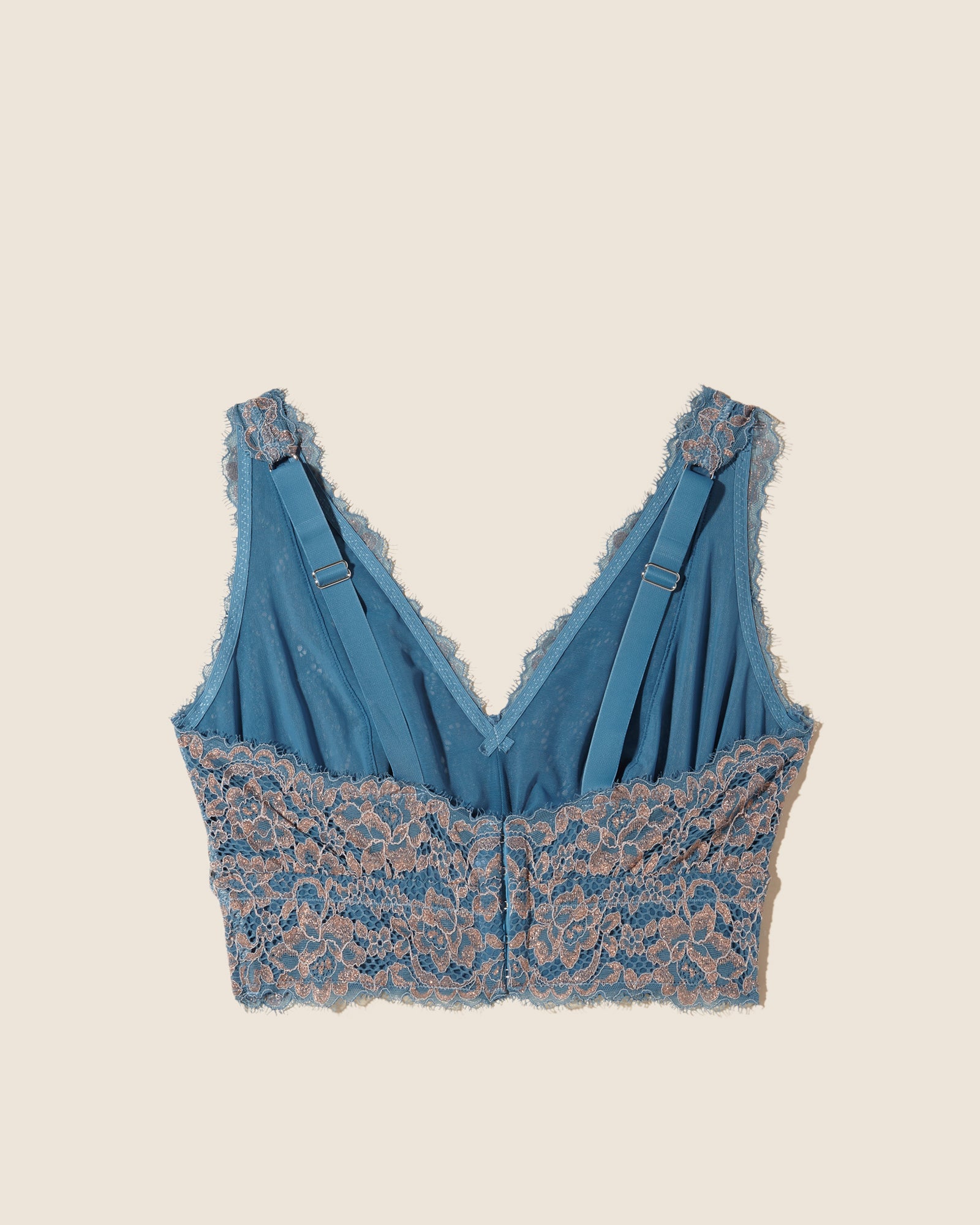 Blue Bralette - Pret A Porter Curvy Longline Bralette
