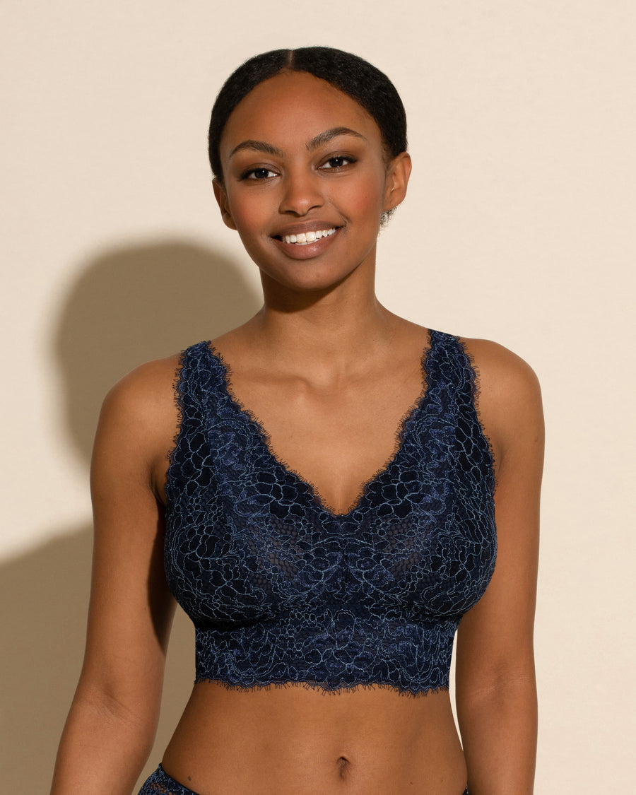 Bleue Bralette - Pret A Porter Brassière Style Bustier Curvy