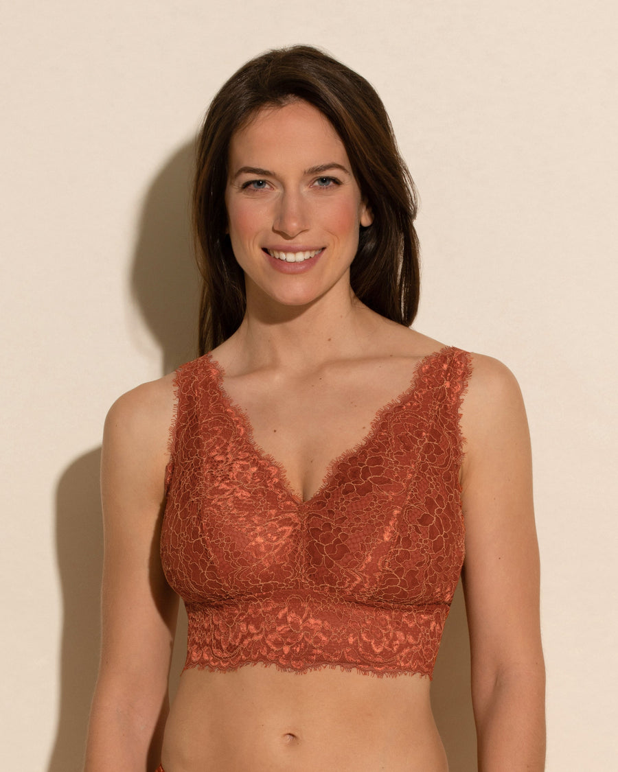 Naranja Bralette - Pret A Porter Curvy - Bralette Tipo Bustier