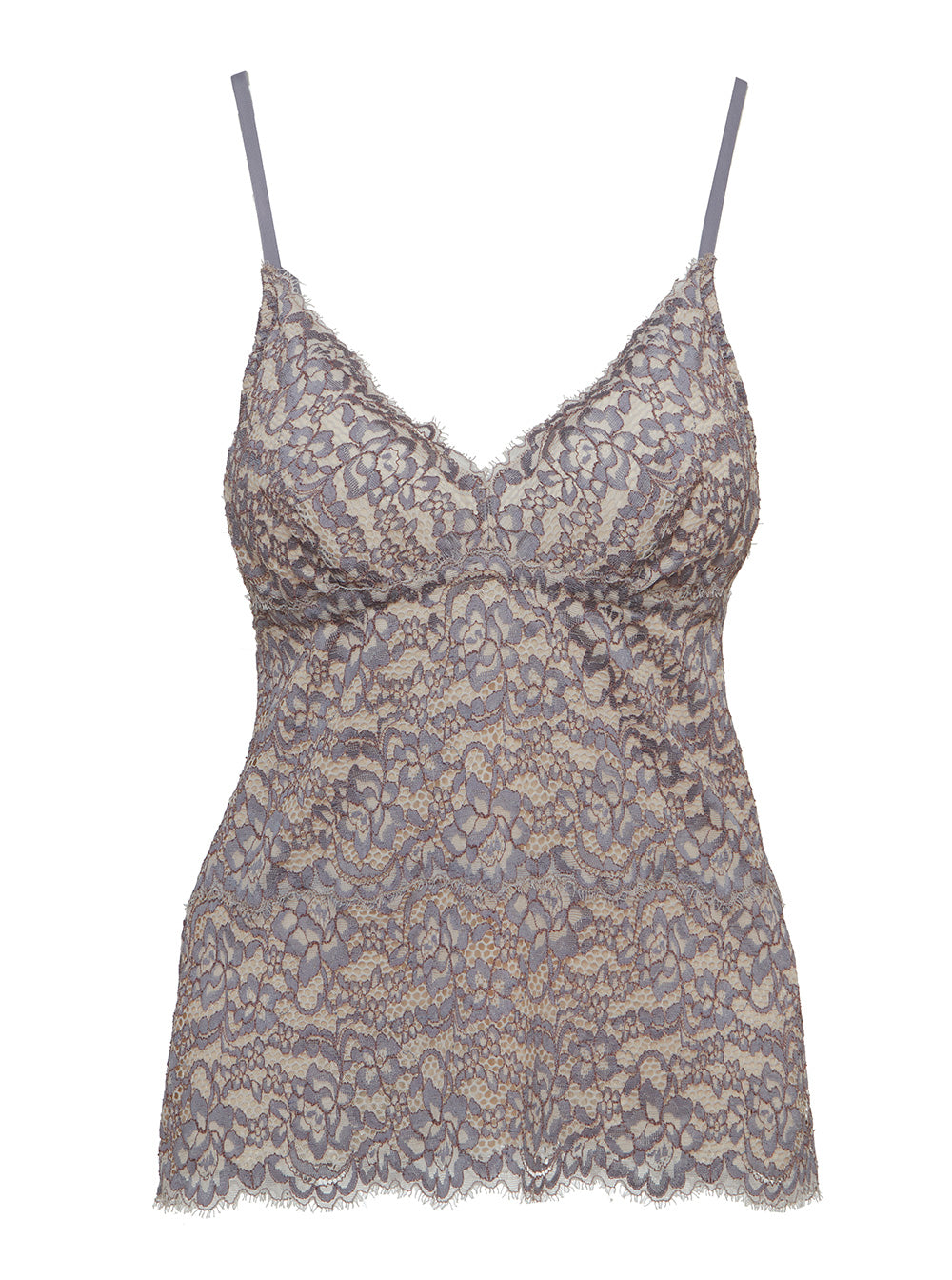 Gray Camisole, Pret A Porter V-Neck Camisole