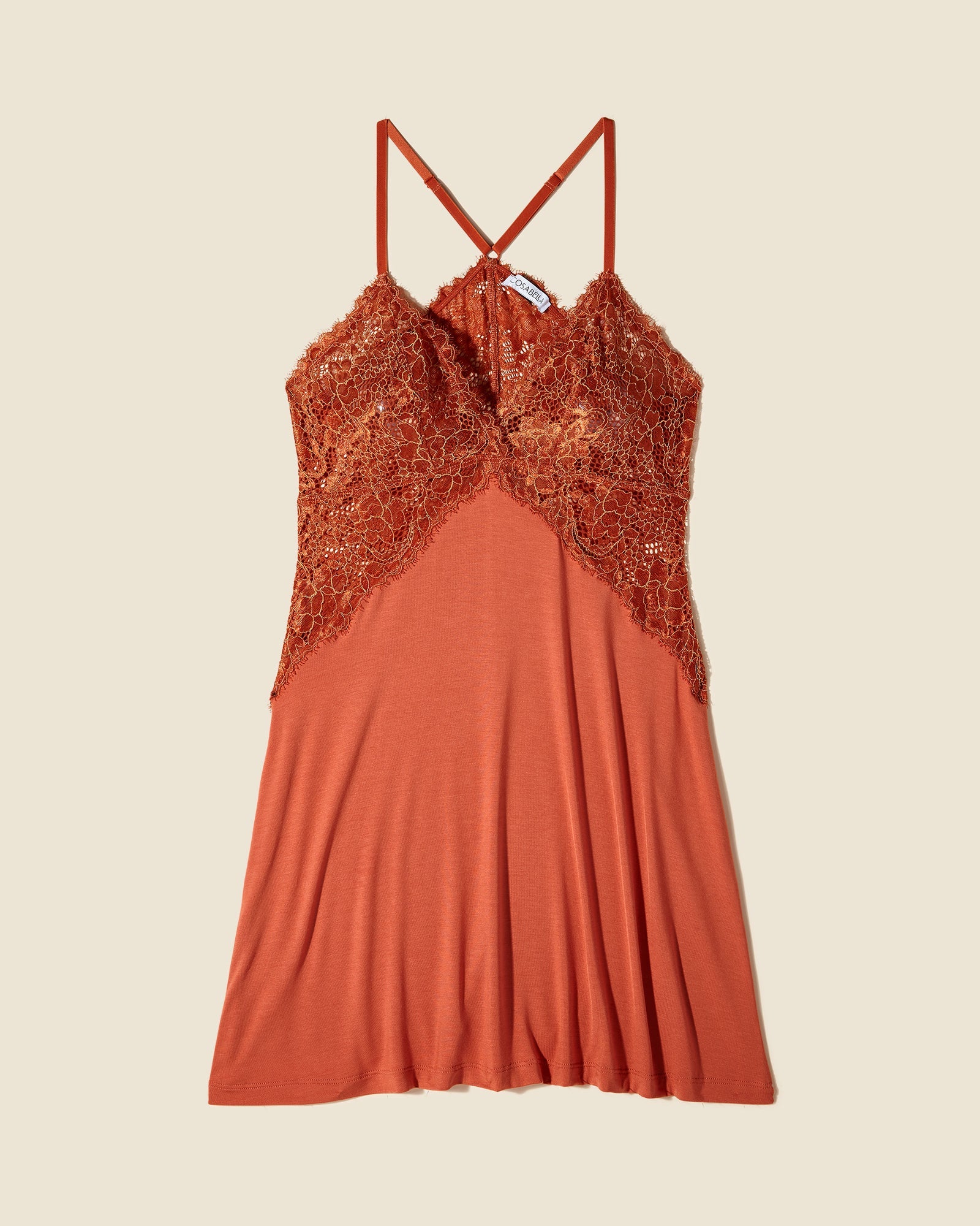 Orange Chemise - Pret A Porter Italian Nightie