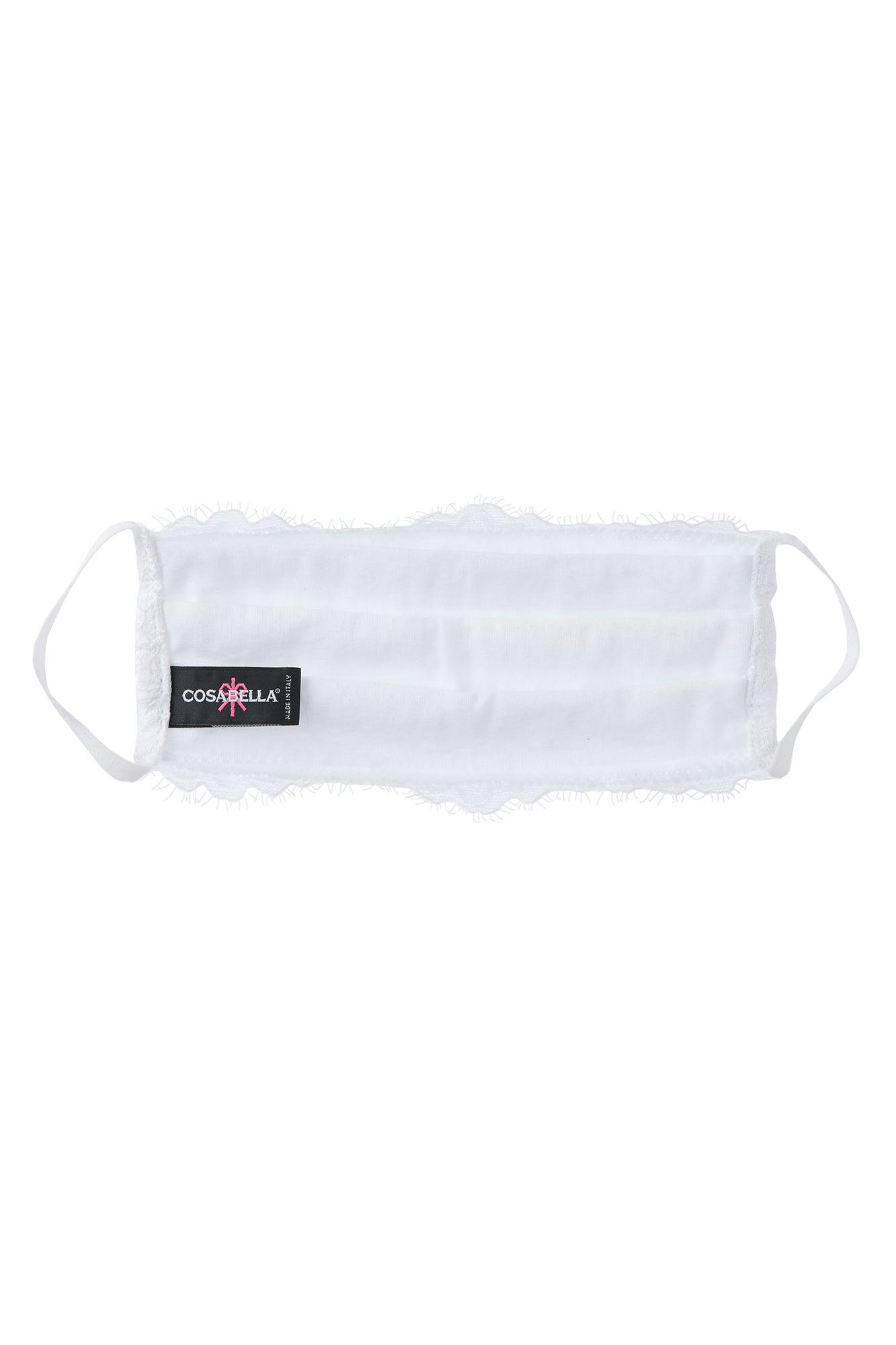 White Accessory - Pret A Porter Pleated Face Mask