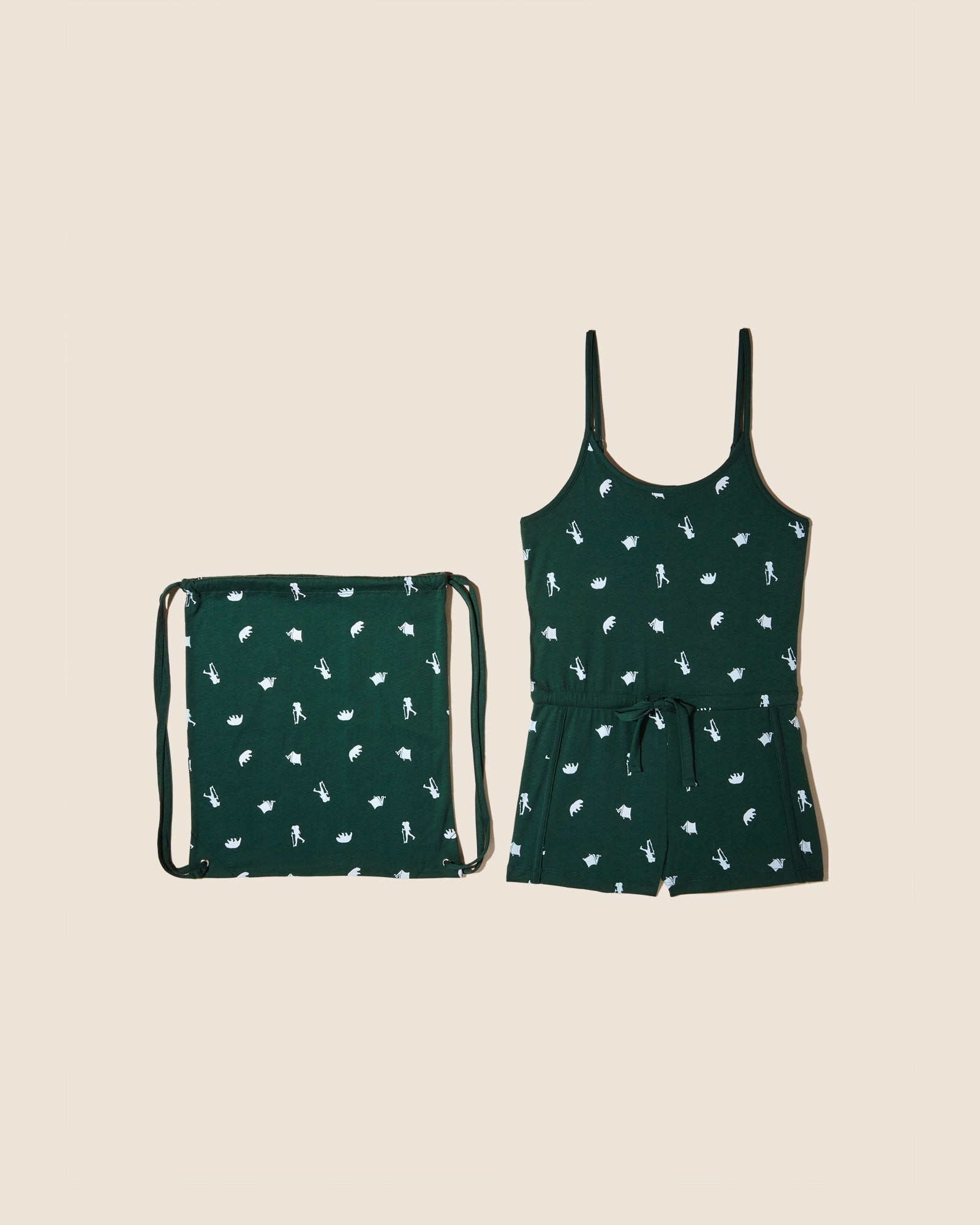 Estampado Conjuntos - Road Trip Mono En Una Bolsa