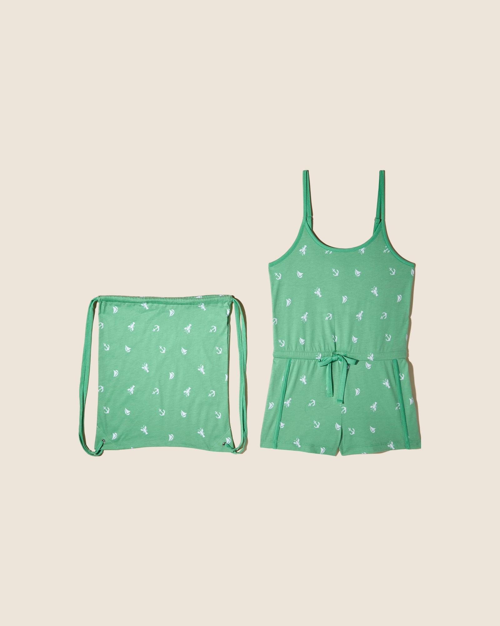 Print Set - Road Trip Romper In Bag