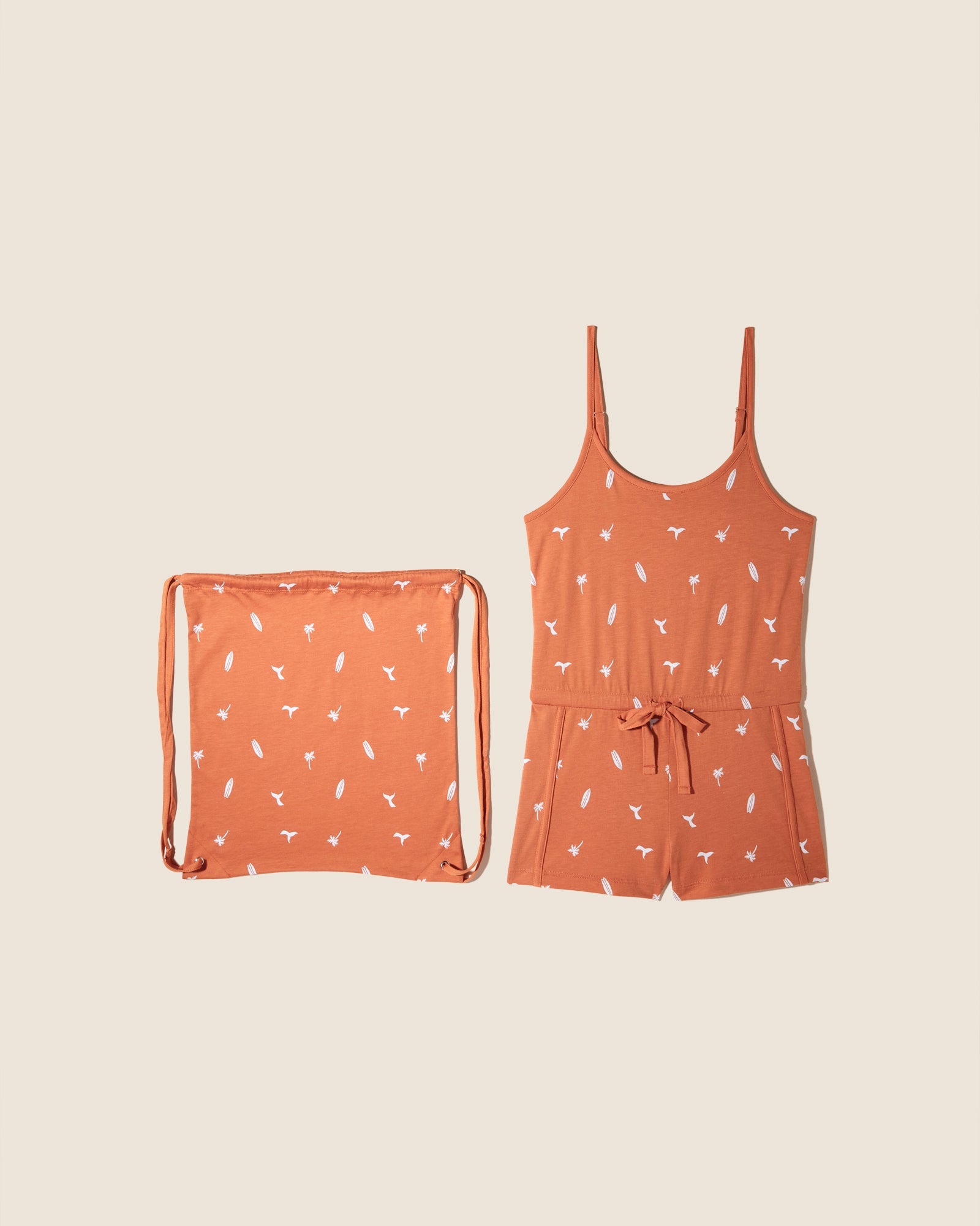 Print Set - Road Trip Romper In Bag
