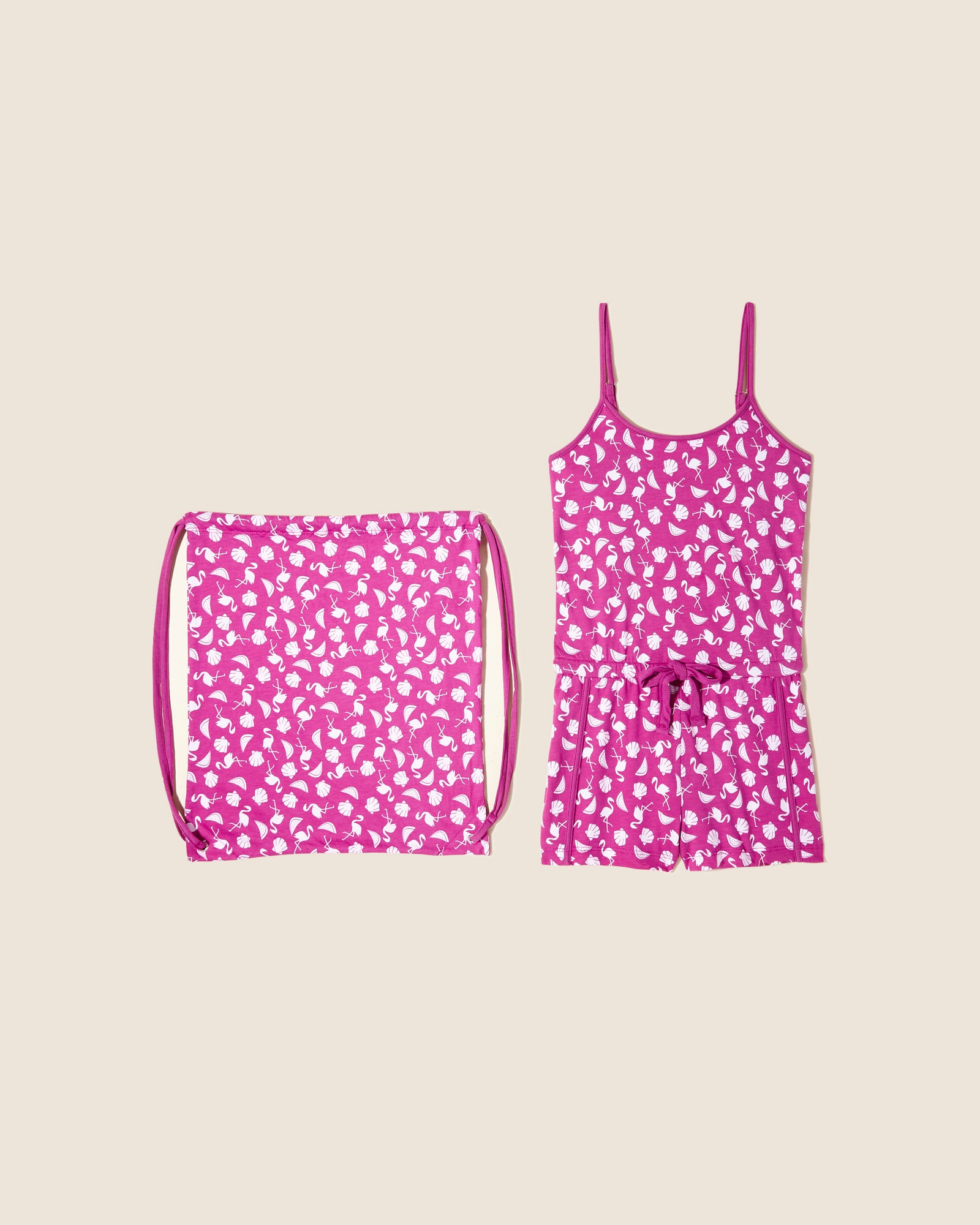 Print Set - Road Trip Romper In Bag