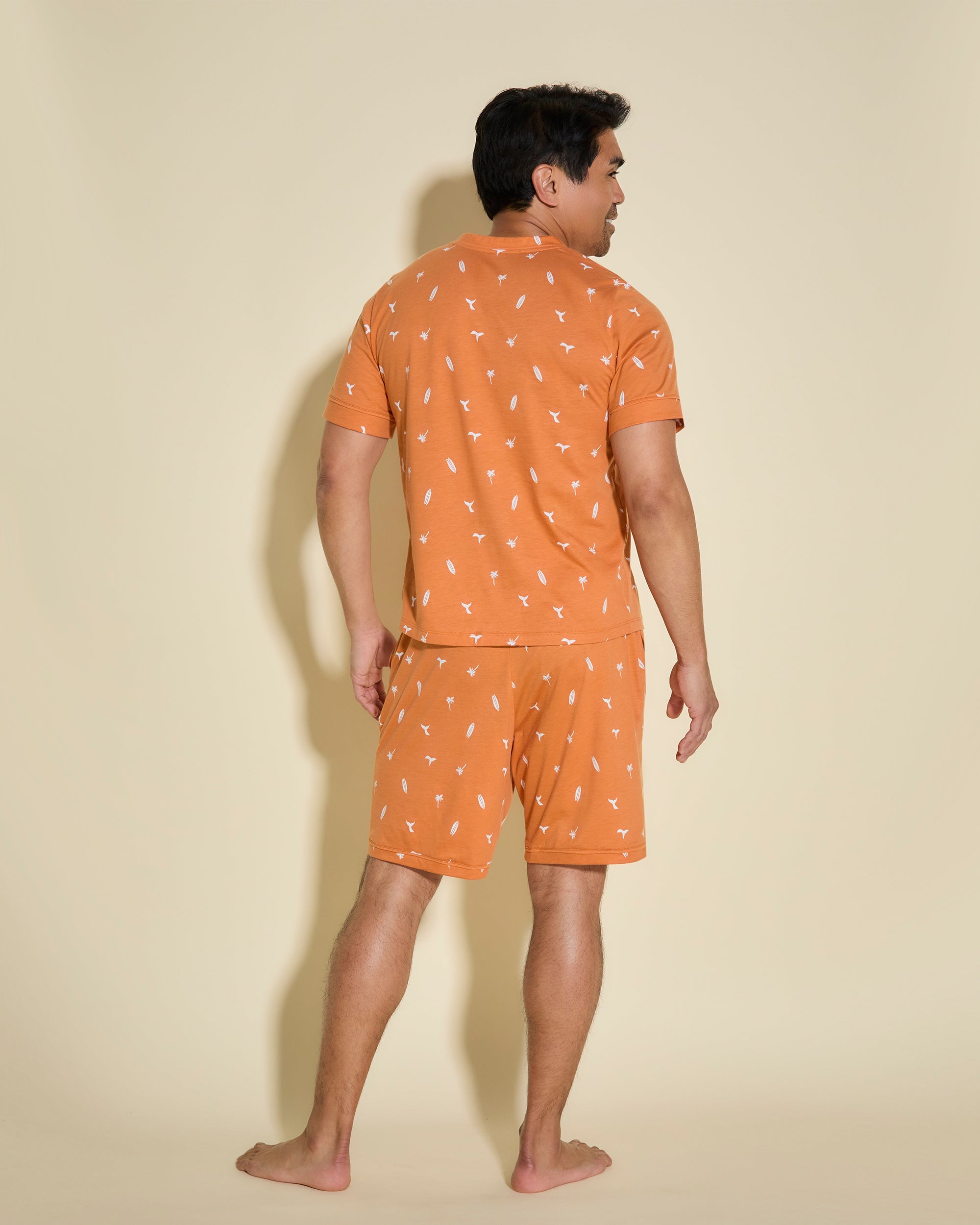 Gedruckt Herren-Oberbekleidung - Road Trip T-Shirt & Short-Set