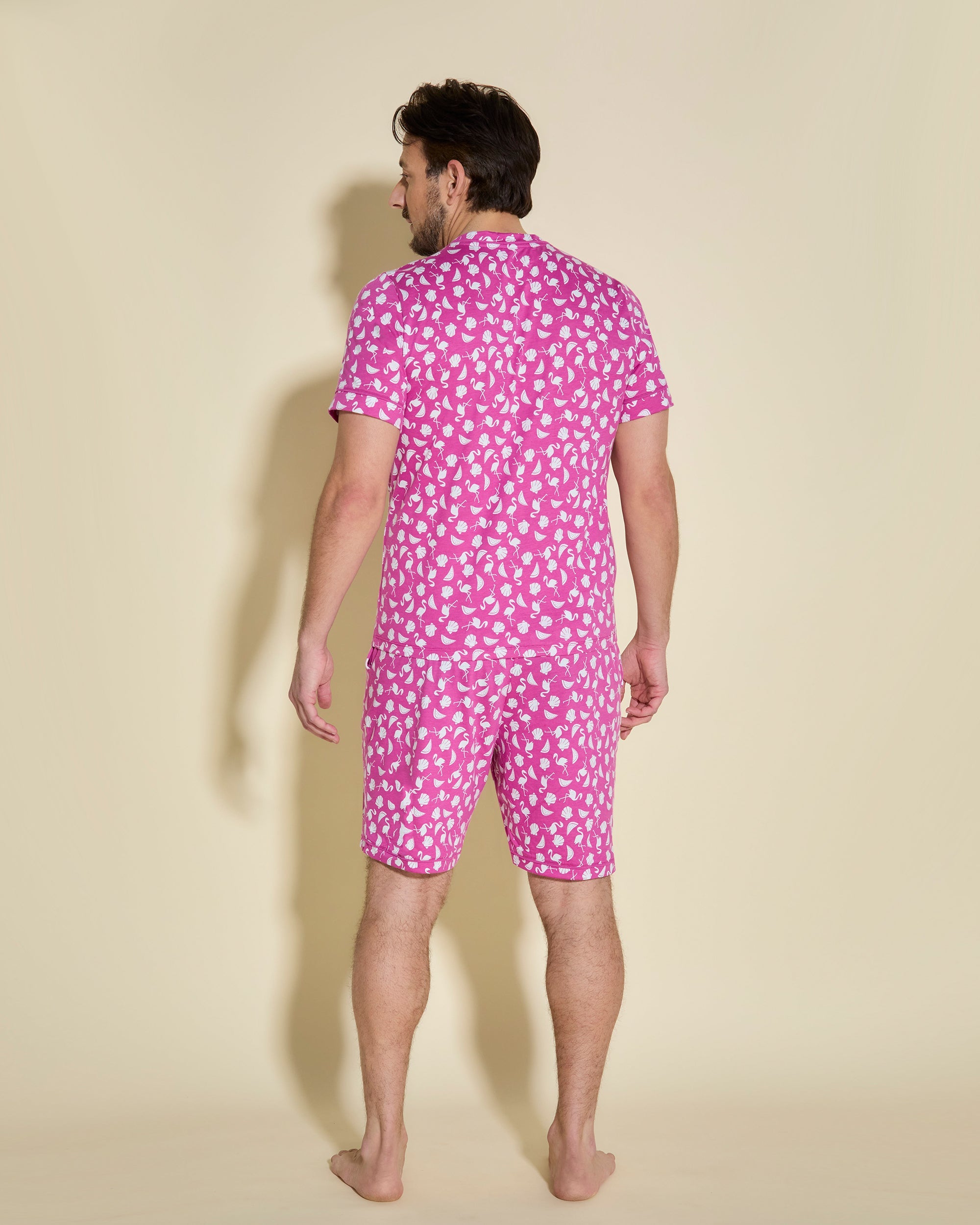 Gedruckt Herren-Oberbekleidung - Road Trip T-Shirt & Short-Set