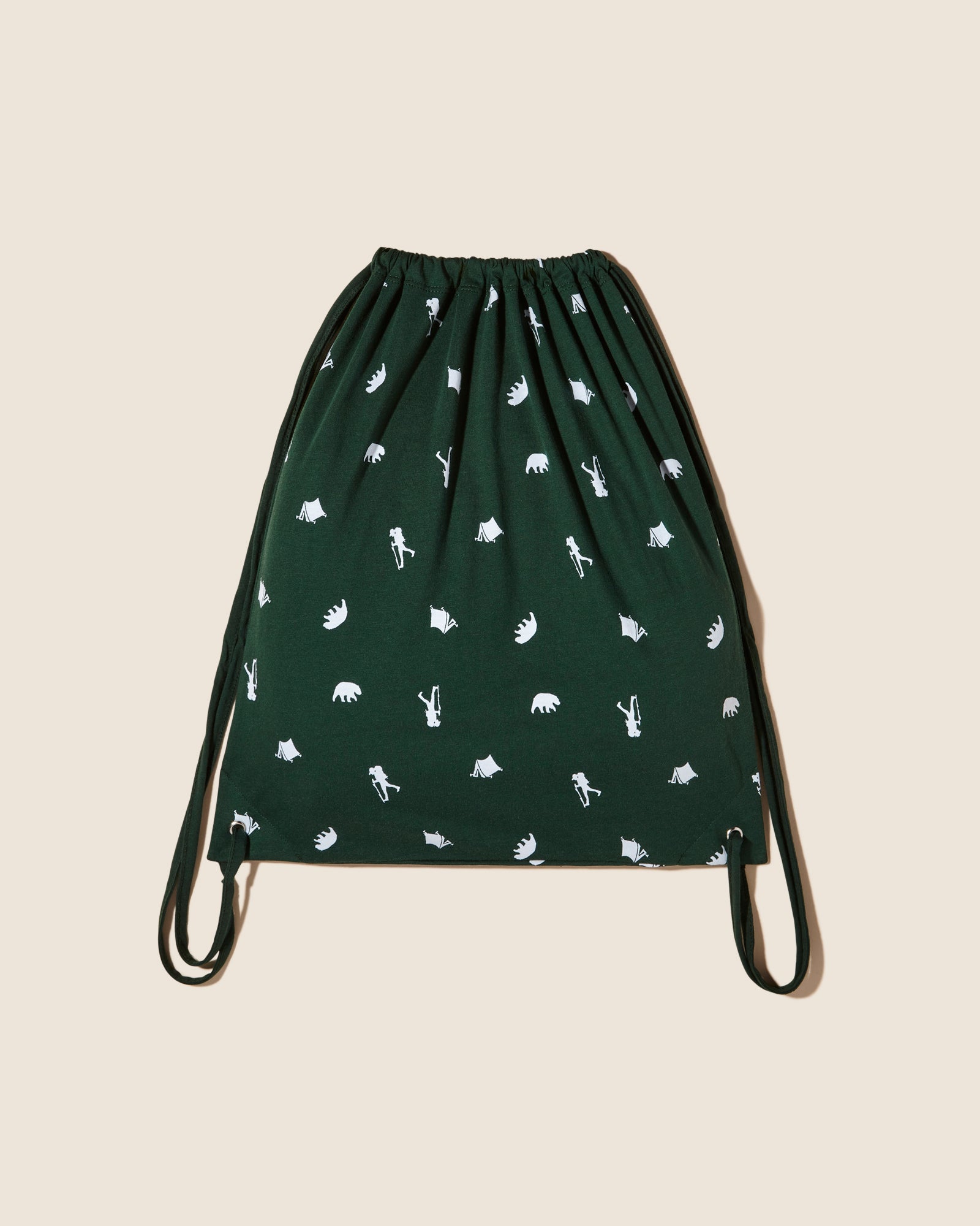 Estampado Conjuntos - Road Trip Camiseta Sin Mangas De Cuello Alto Y Pantalones Cortos En Una Bolsa