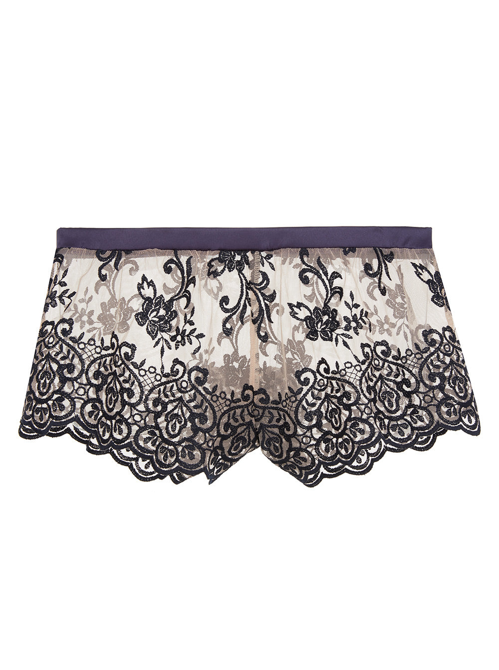 Blu Boxer, Rosie Short Con Taglio Laterale