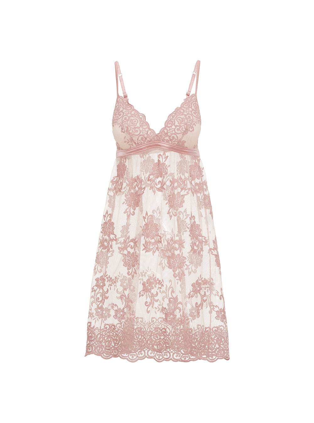 Green Chemise, Rosie Slip