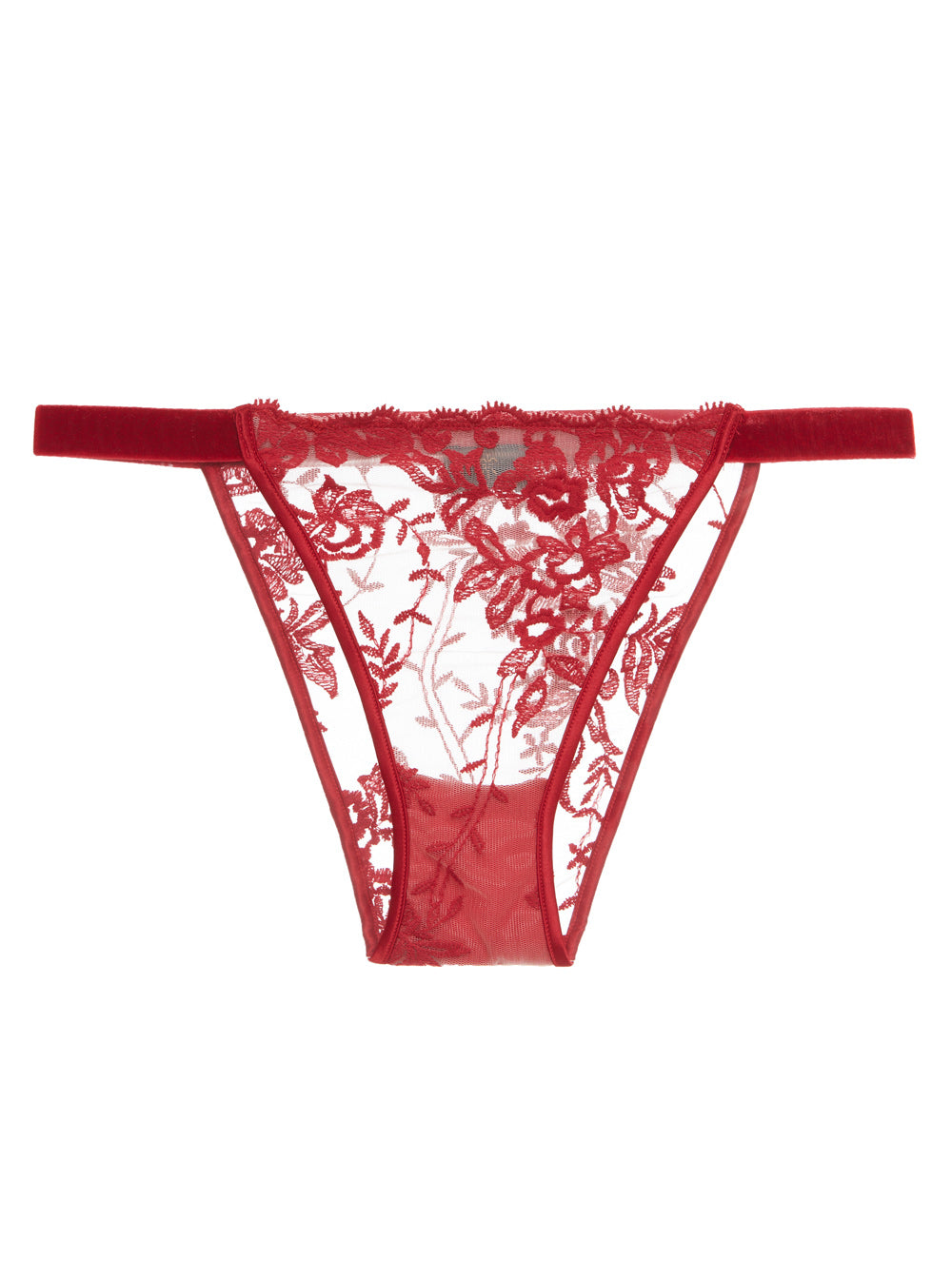 Rot Italian Cut Bikini - Rosie Velvet Rosie Velvet Minikini