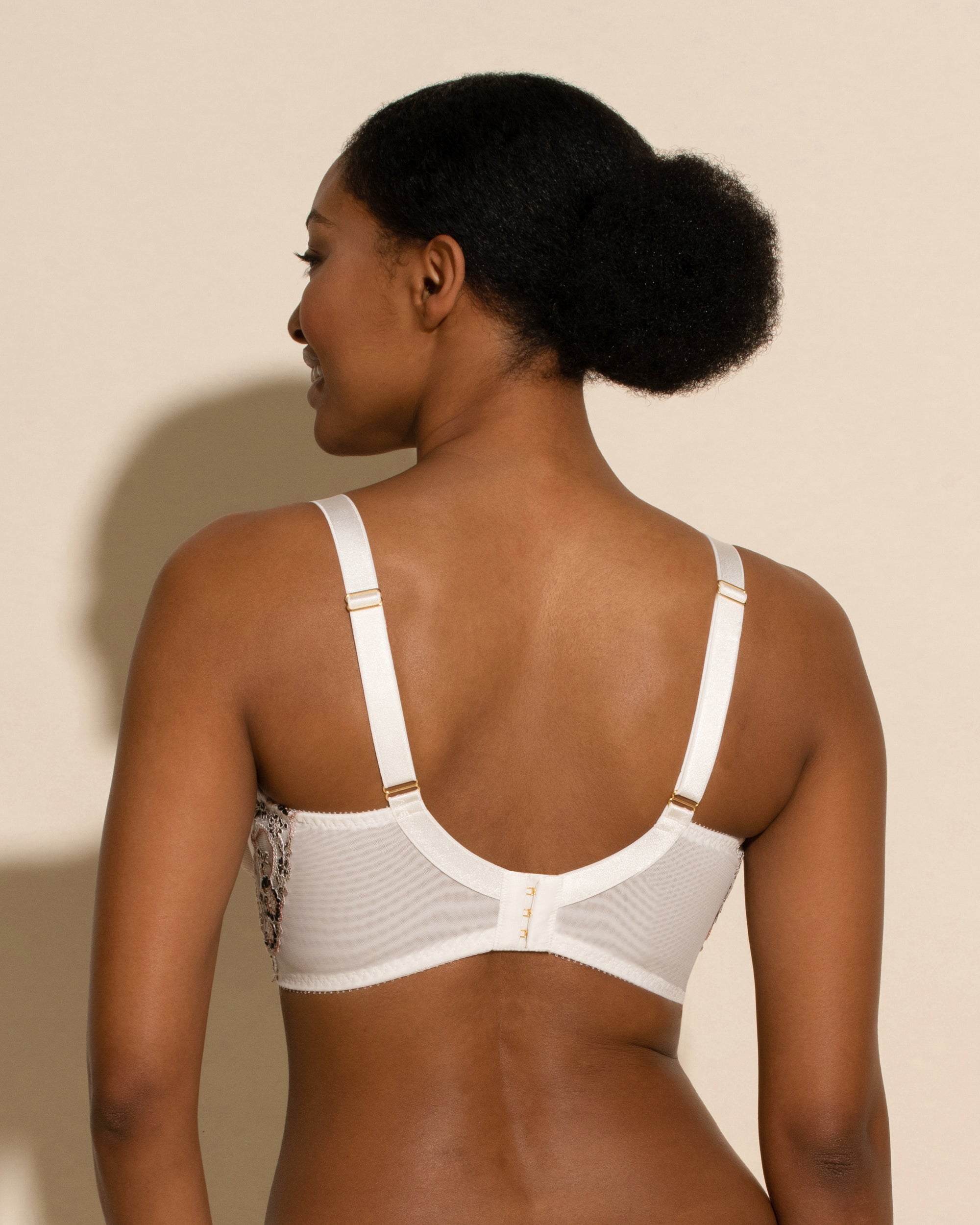 Blanc Bralette - Sanika Bralette Haute Triangle Curvy