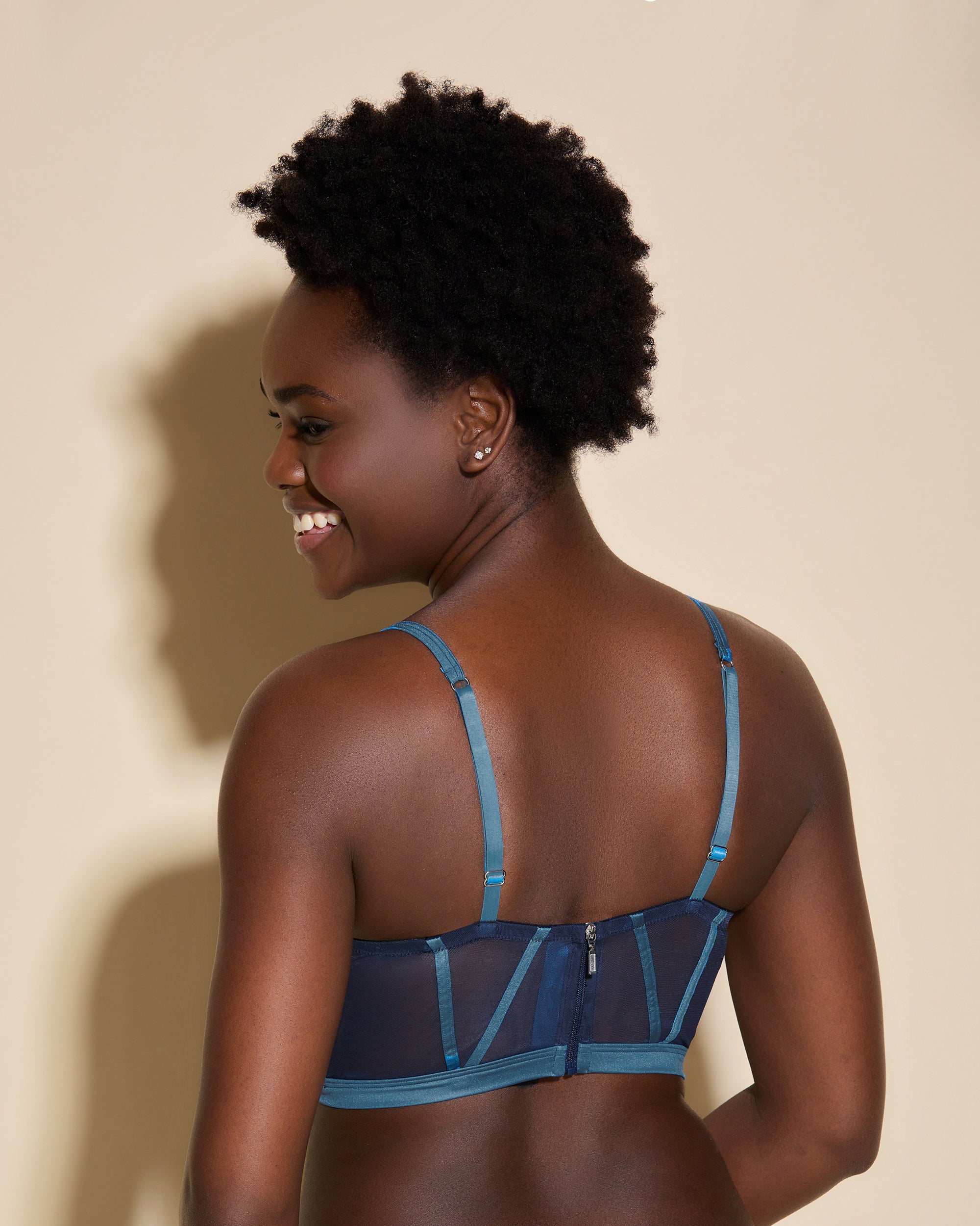 Blu Reggiseni - Sardegna Reggiseno A Balconcino A Corpetto Con Ferretto