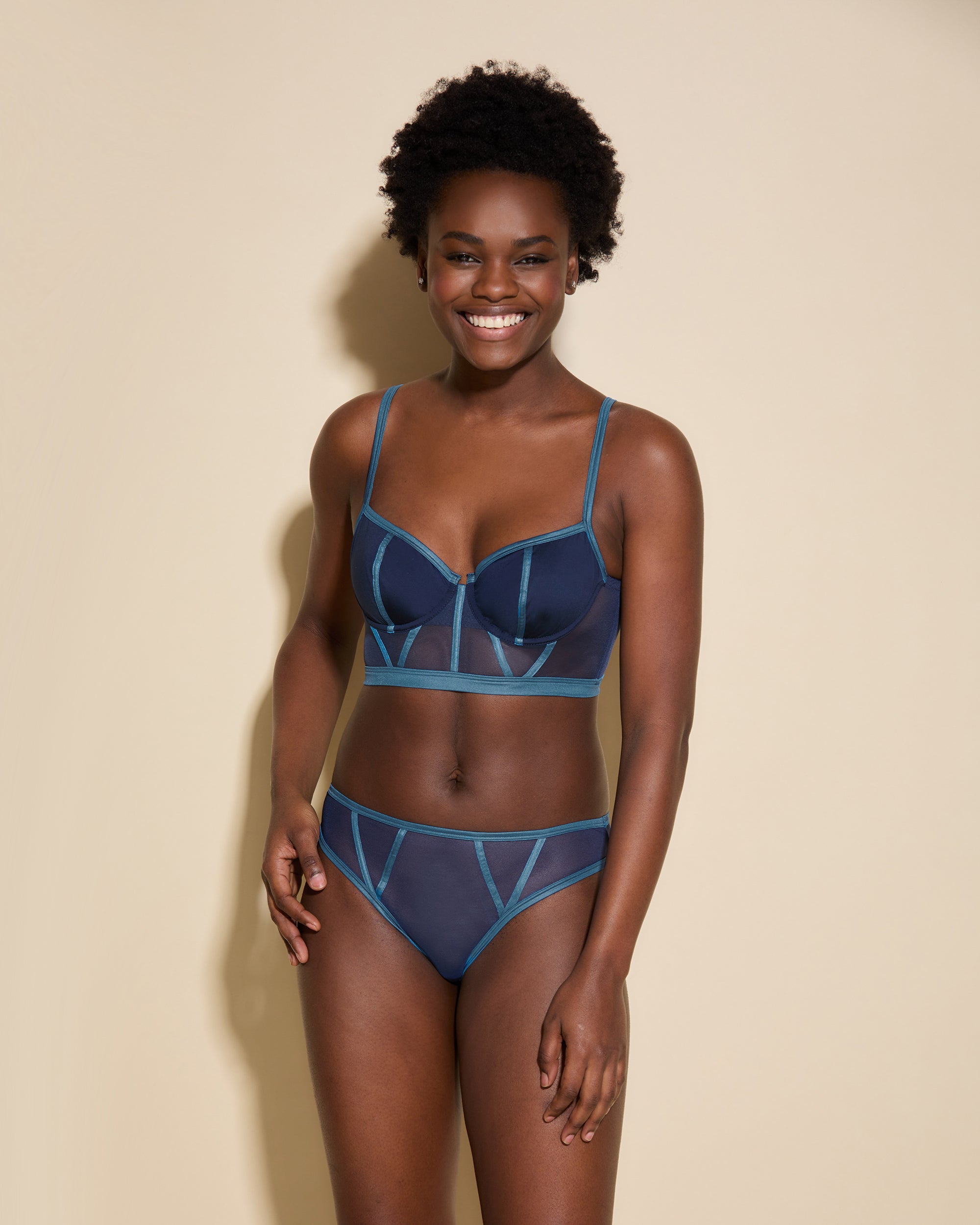 Azul Sujetadores - Sardegna Sujetador Bustier Balconette