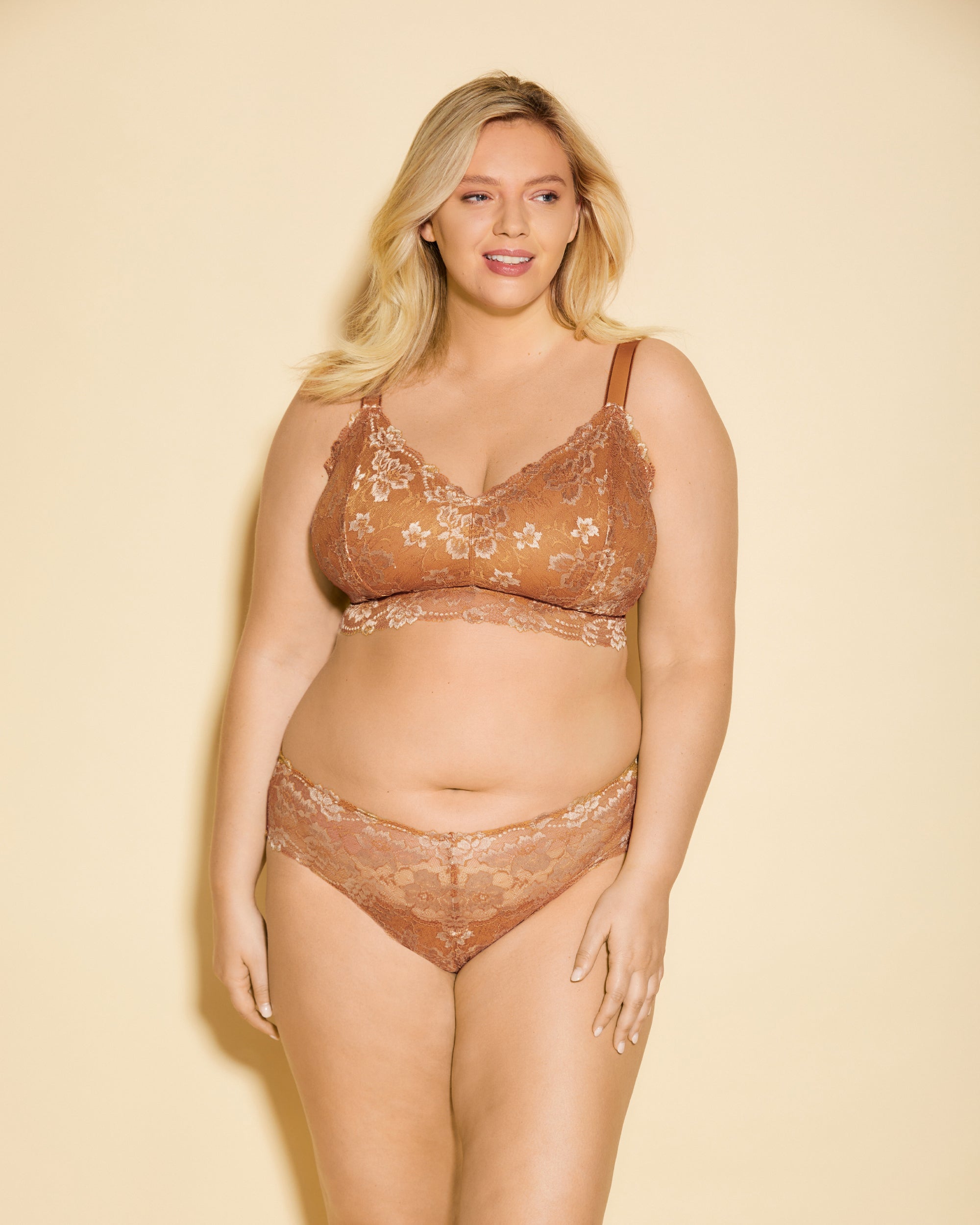 Marron Shorty - Savona Extended Short Grande Taille