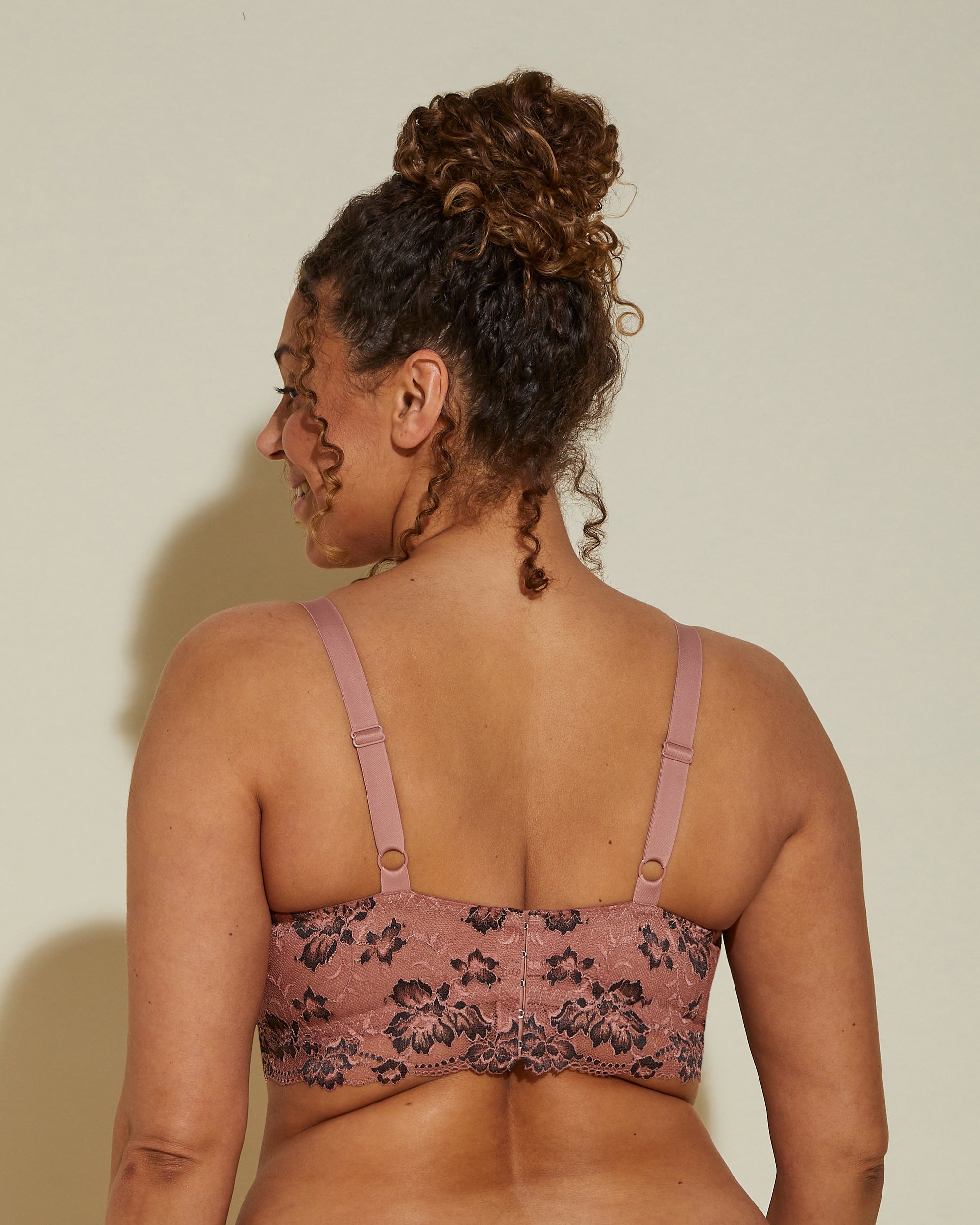 Brown Bralette - Savona Extended Extended Longline Bralette