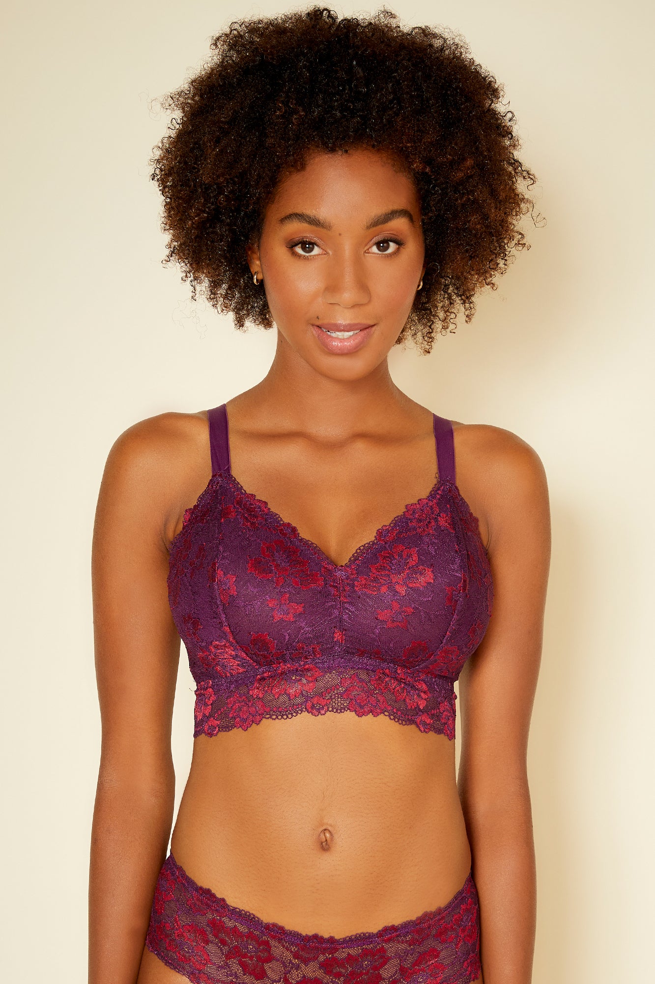 Púrpura Bralette - Savona Curvy - Bralette Tipo Bustier