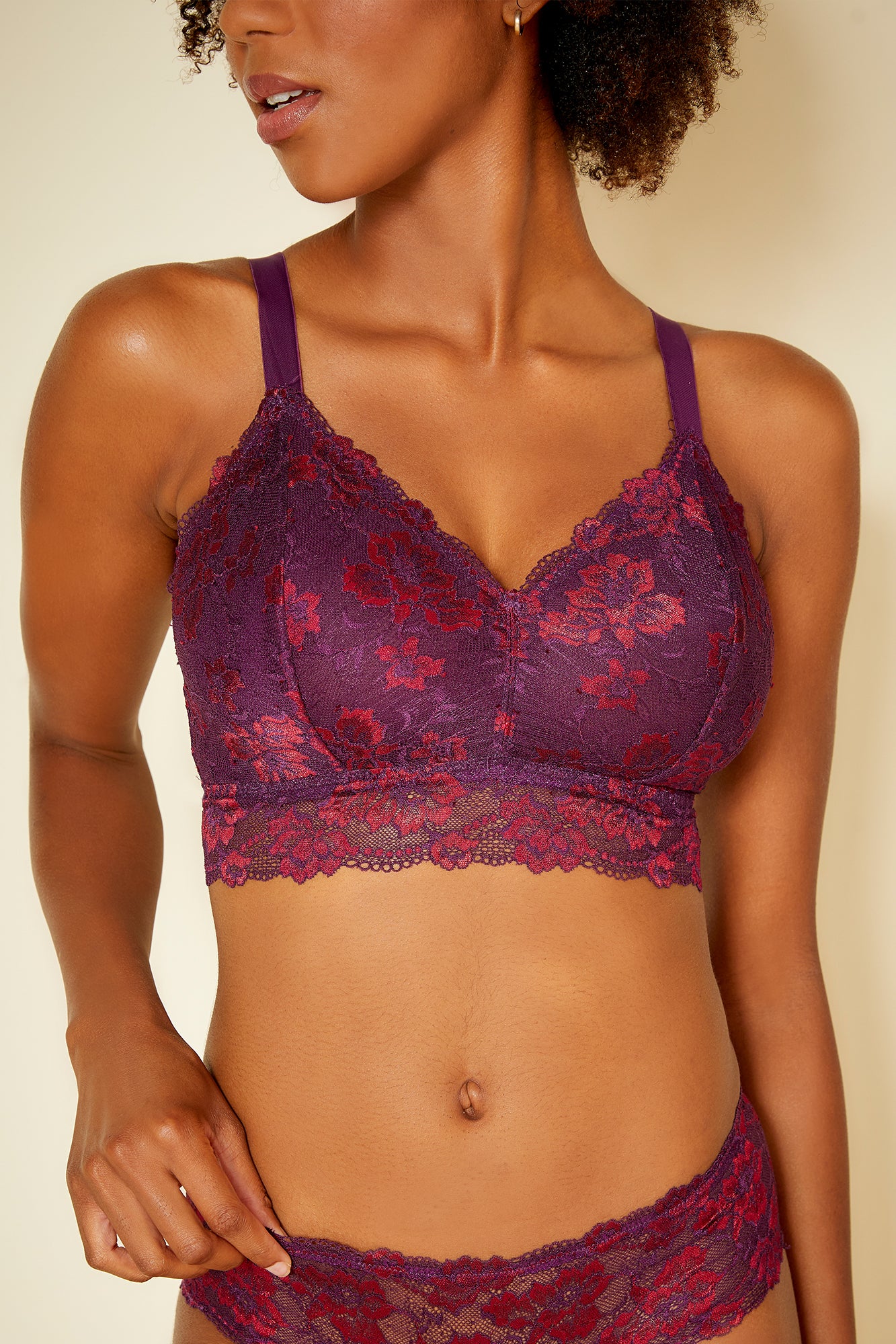 Violette Bralette - Savona Brassière Style Bustier Curvy
