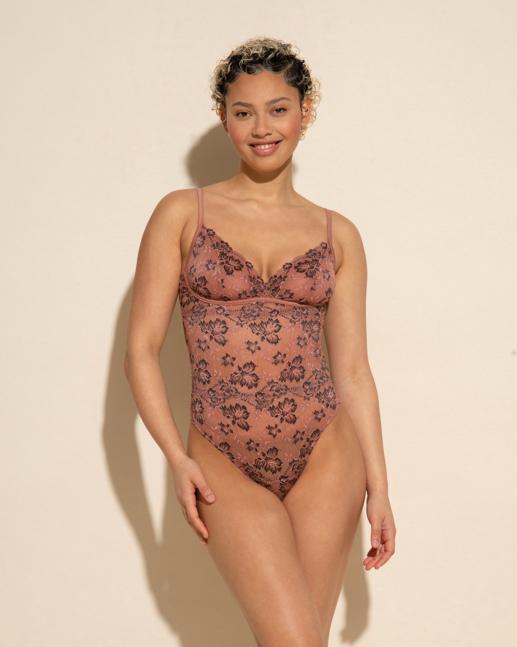 Brown Teddy - Savona Bodysuit