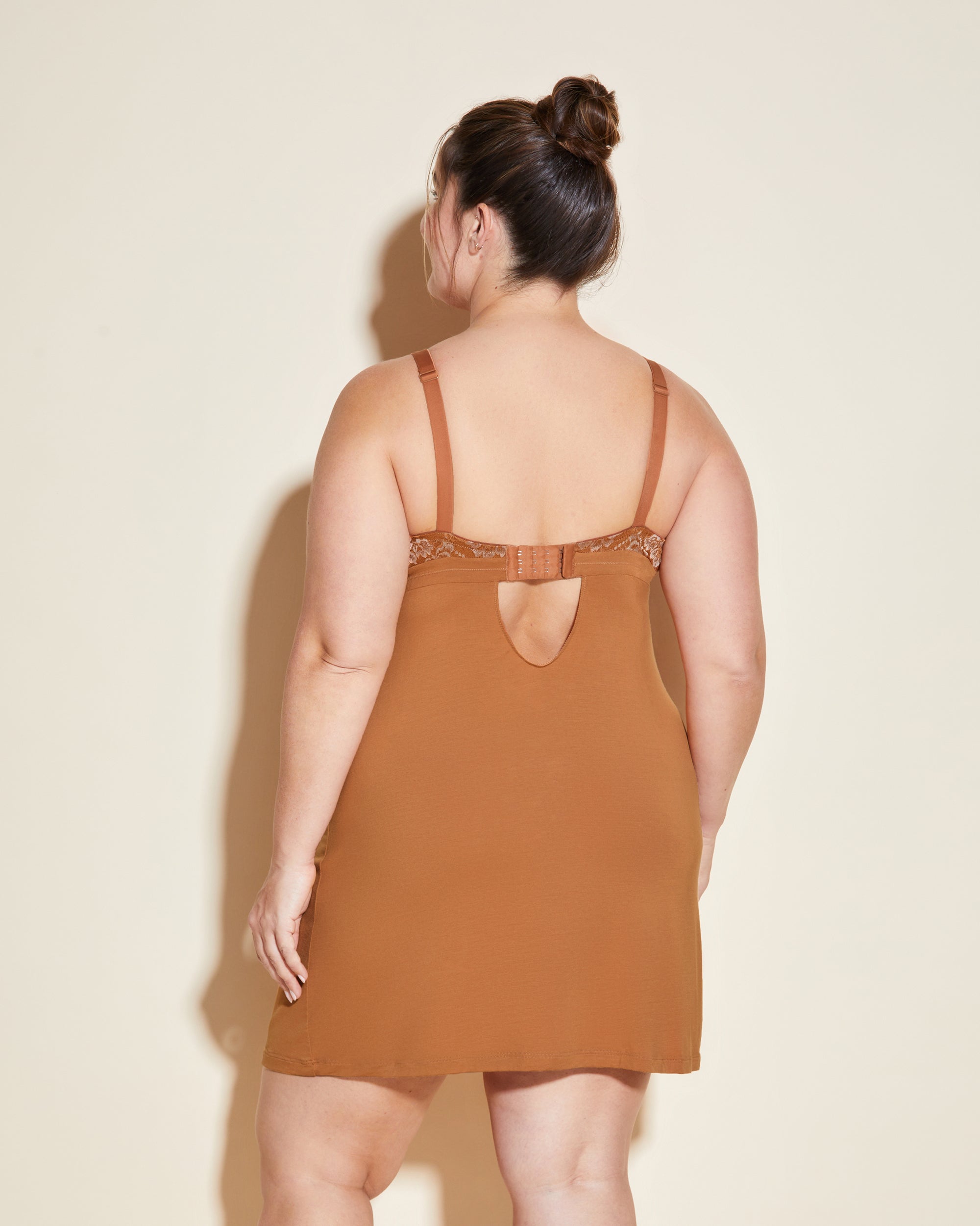 Marron Chemise De Nuit - Savona Extended Chemise Étendue