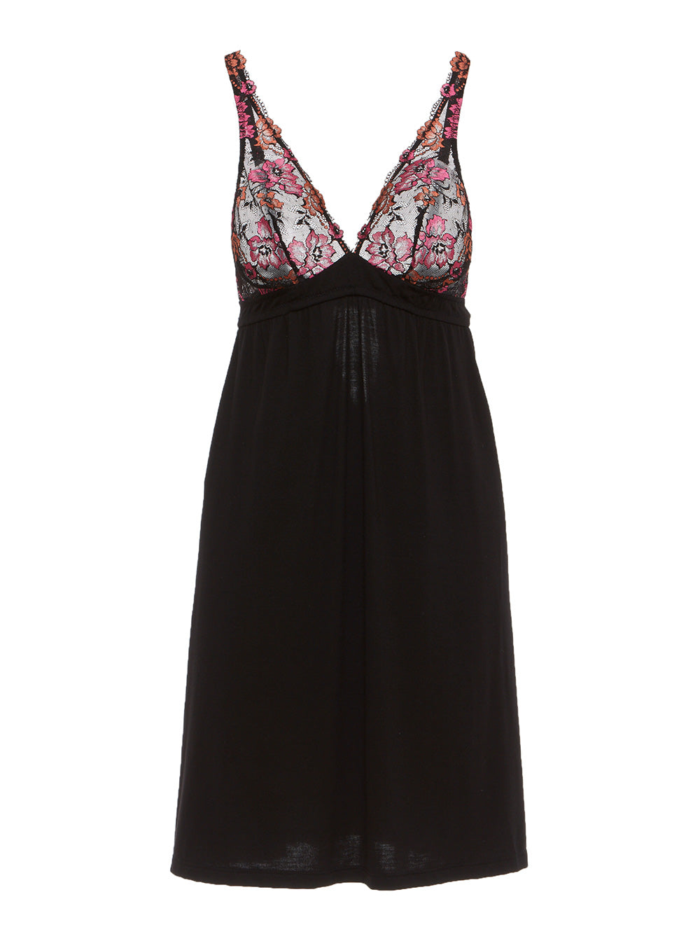 Noir Chemise De Nuit - Savona Chemise De Nuit