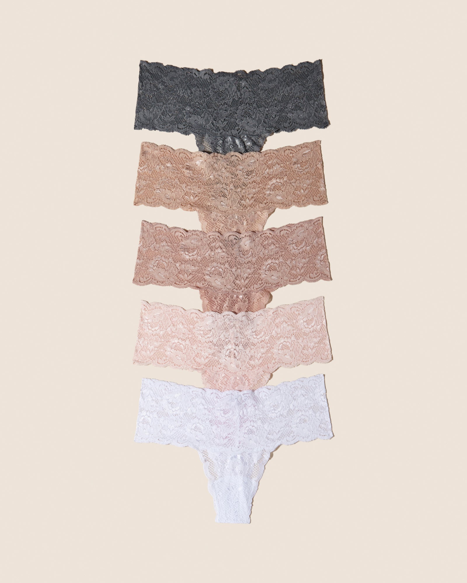 Multi Thong - Never Say Never Comfie Thong 5 Pack