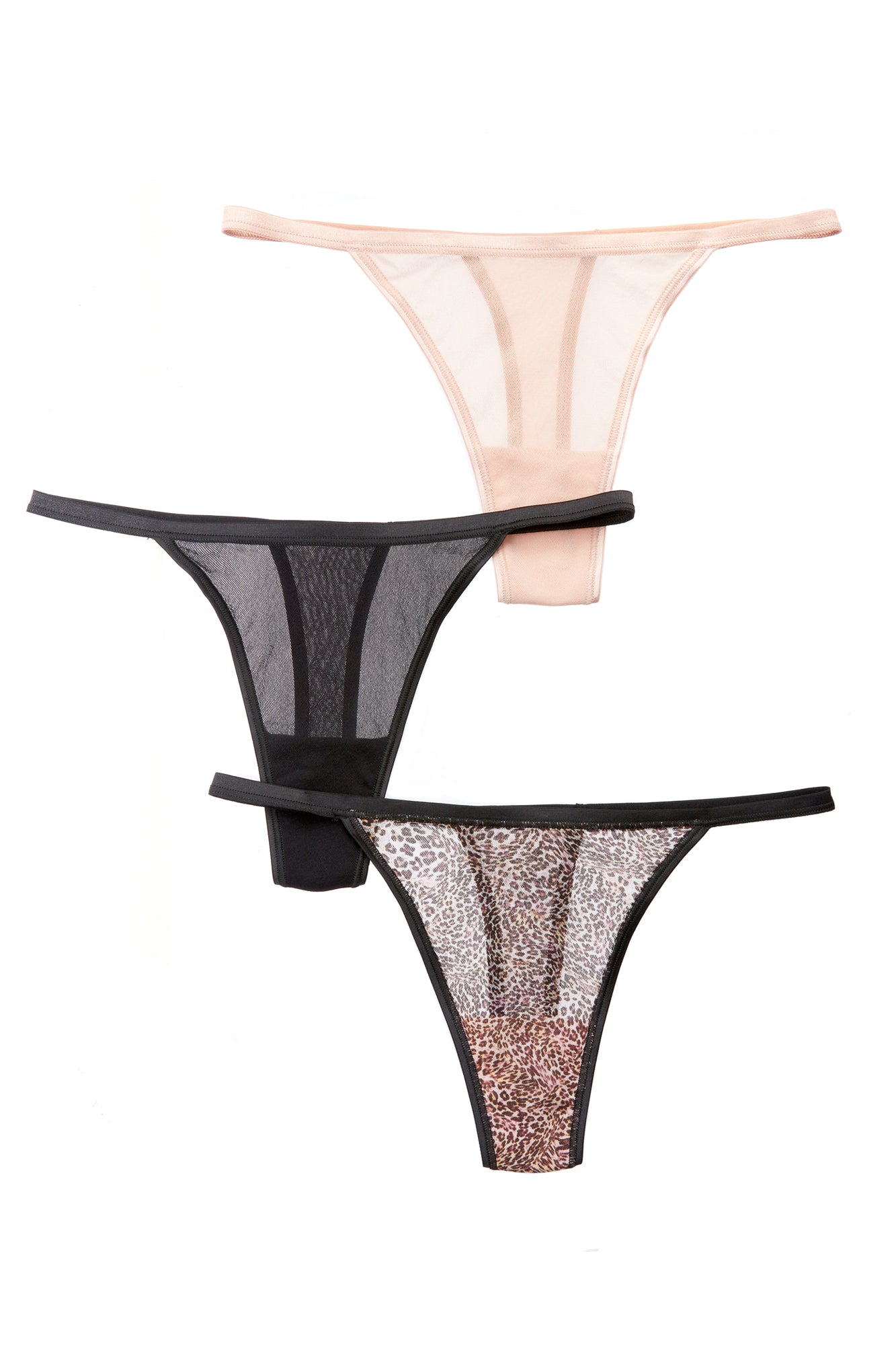Multi String-Tanga - Soire Confidence Italienischer Tanga 3Er-Pack
