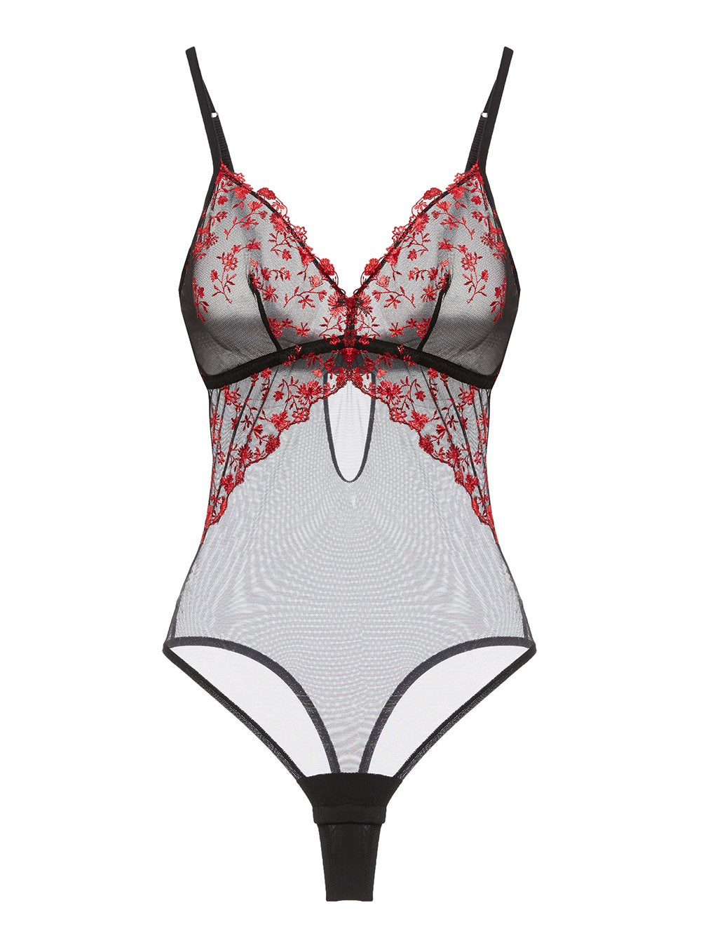 Black Teddy - Selita Bodysuit