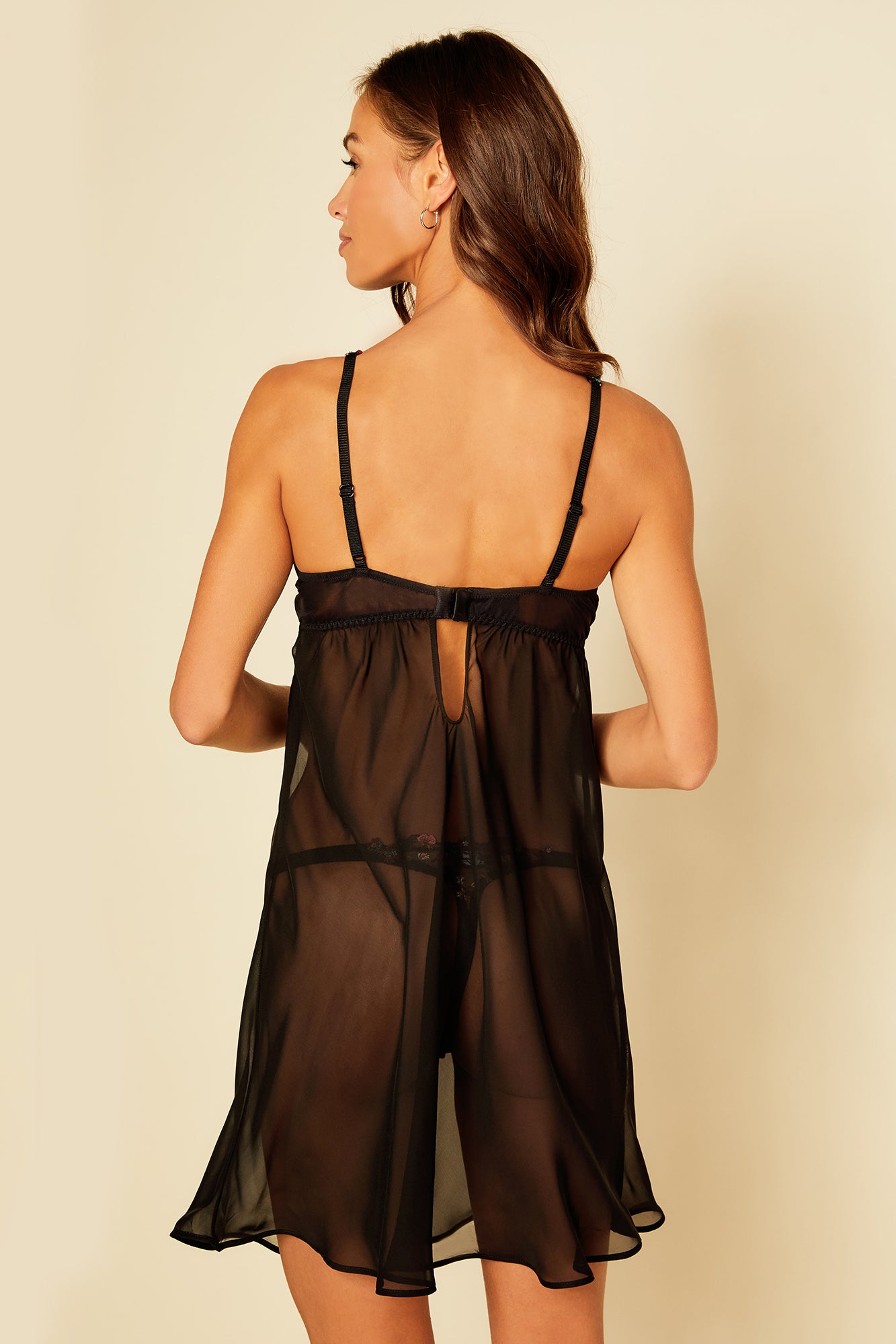 Multi Camisones - Selita Camisola Con Copas Suaves