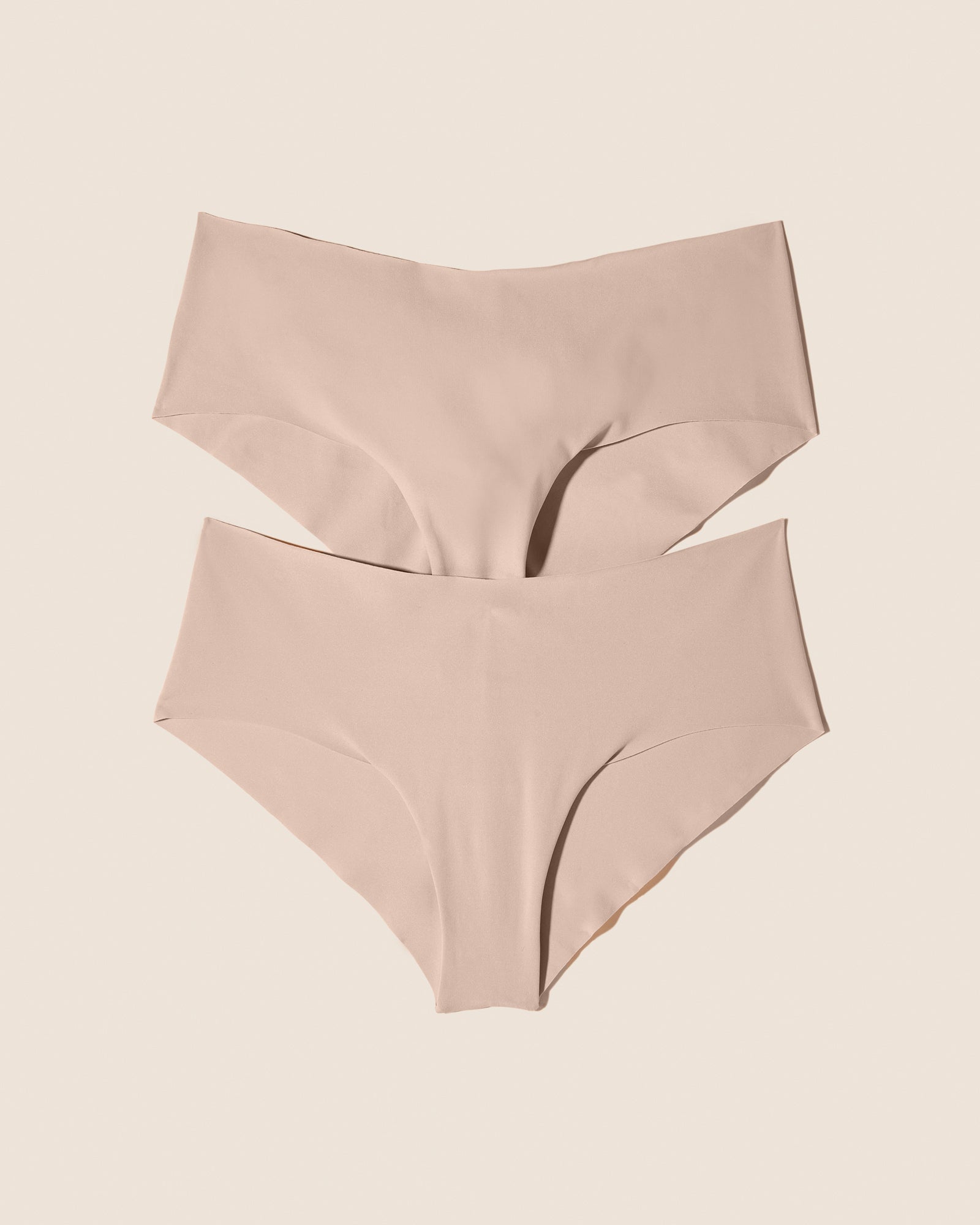 Beige Shorty - Soft Cotton Lot De 2 Shorts