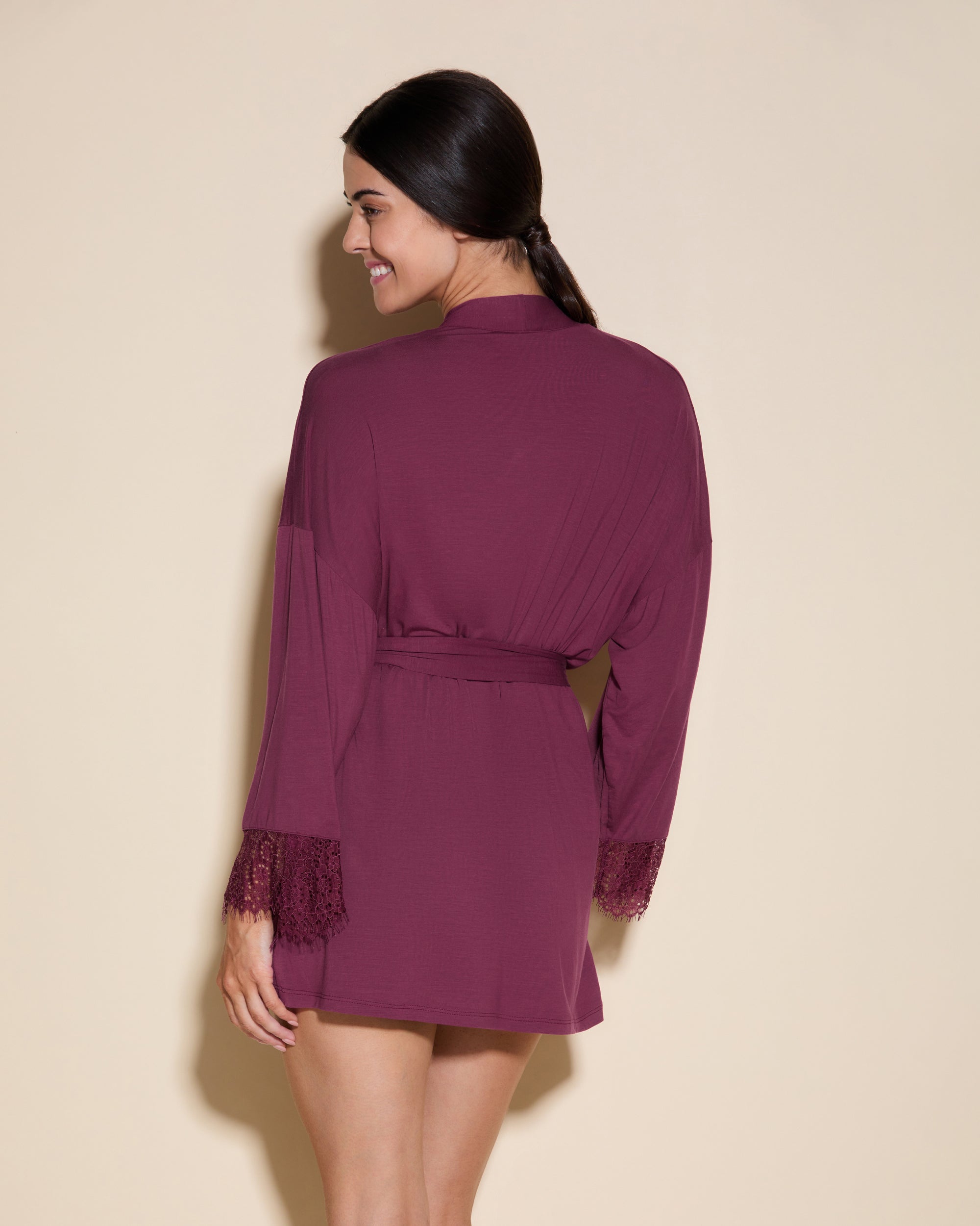 Purple Robe - Sicilia Short Robe