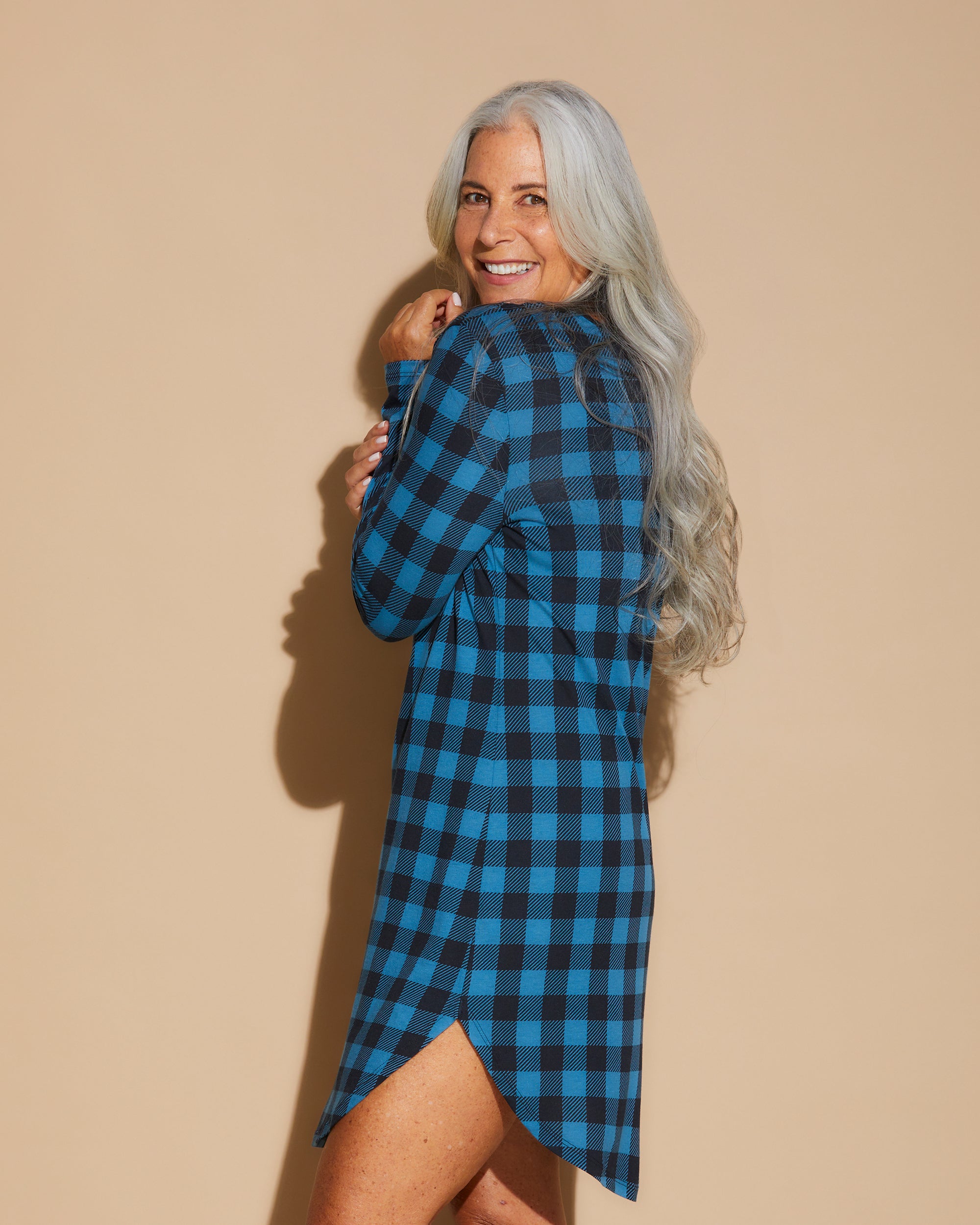 Estampado Tops - Ski Trip Camisón De Manga Larga