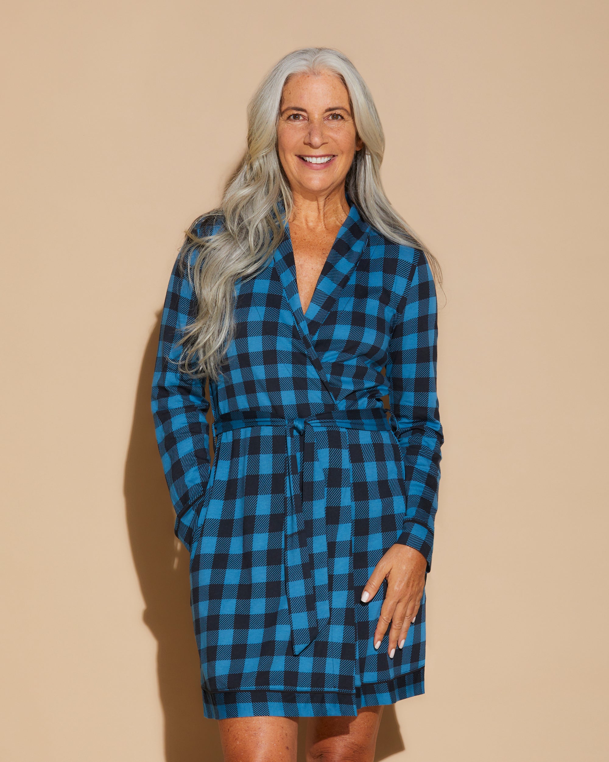 Imprimé Robe De Chambre - Ski Trip Robe