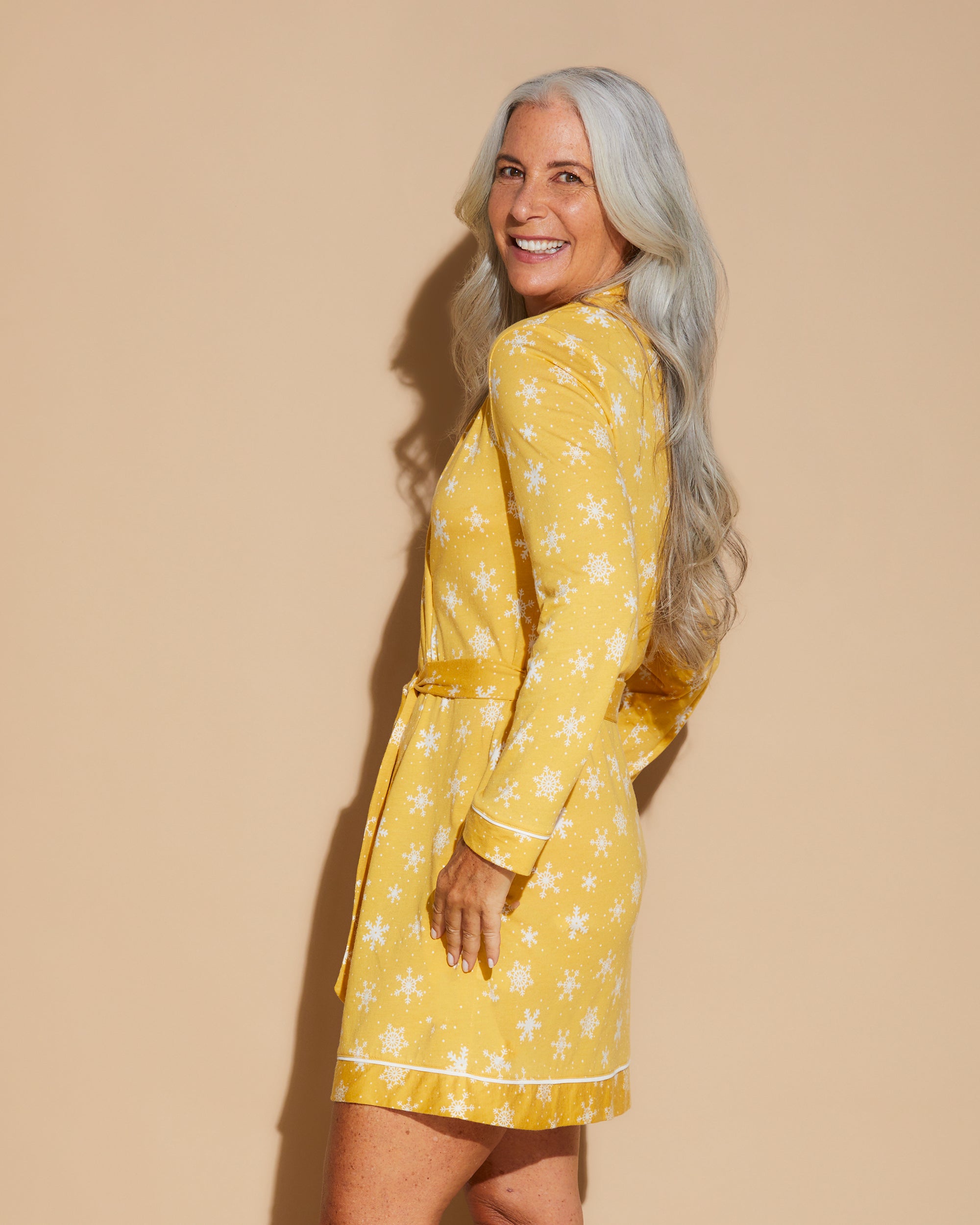 Imprimé Robe De Chambre - Ski Trip Robe