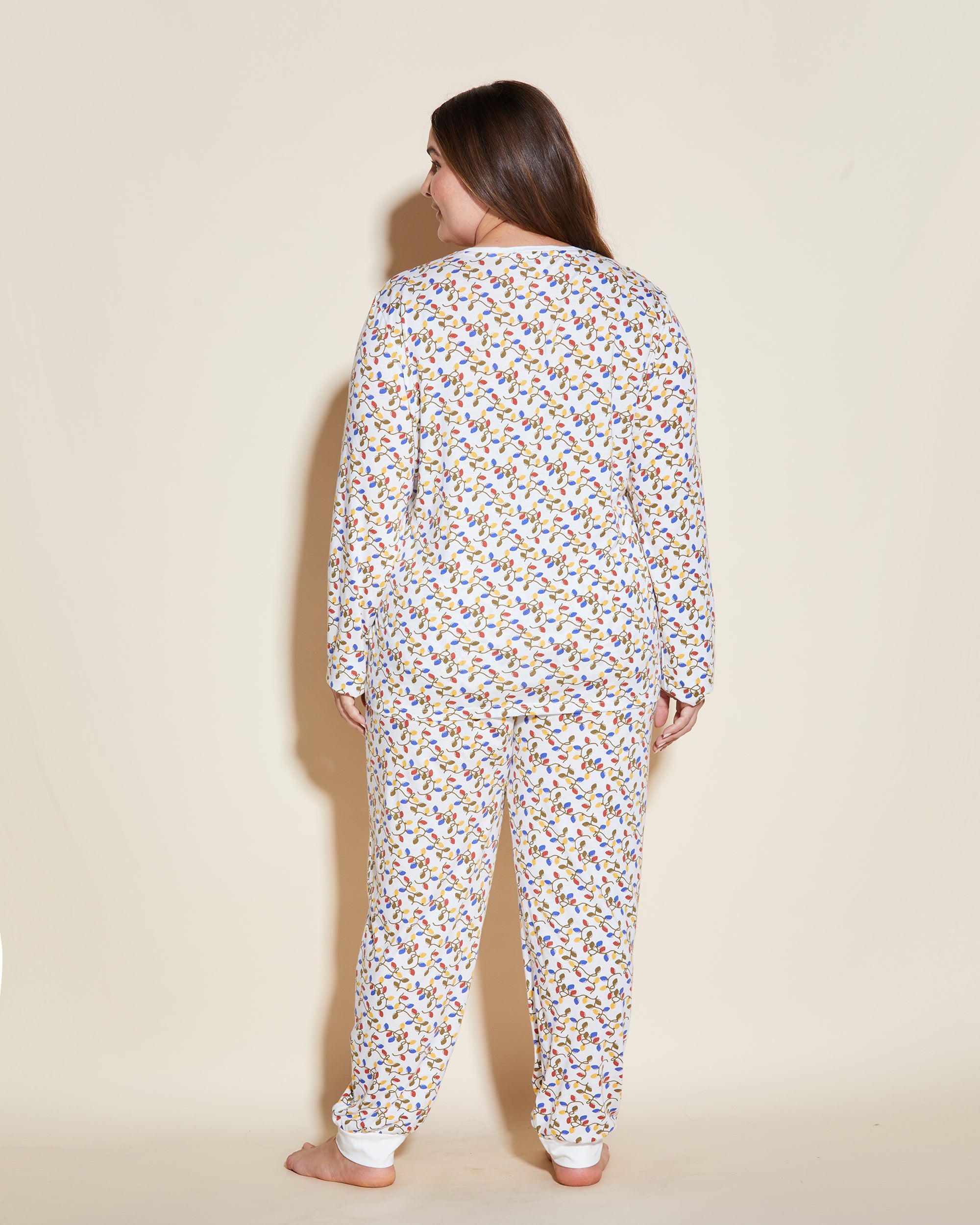 Gedruckt Set - Ski Trip Set, Bestehend Aus Einem Langärmeligen Oberteil Und Jogginghose