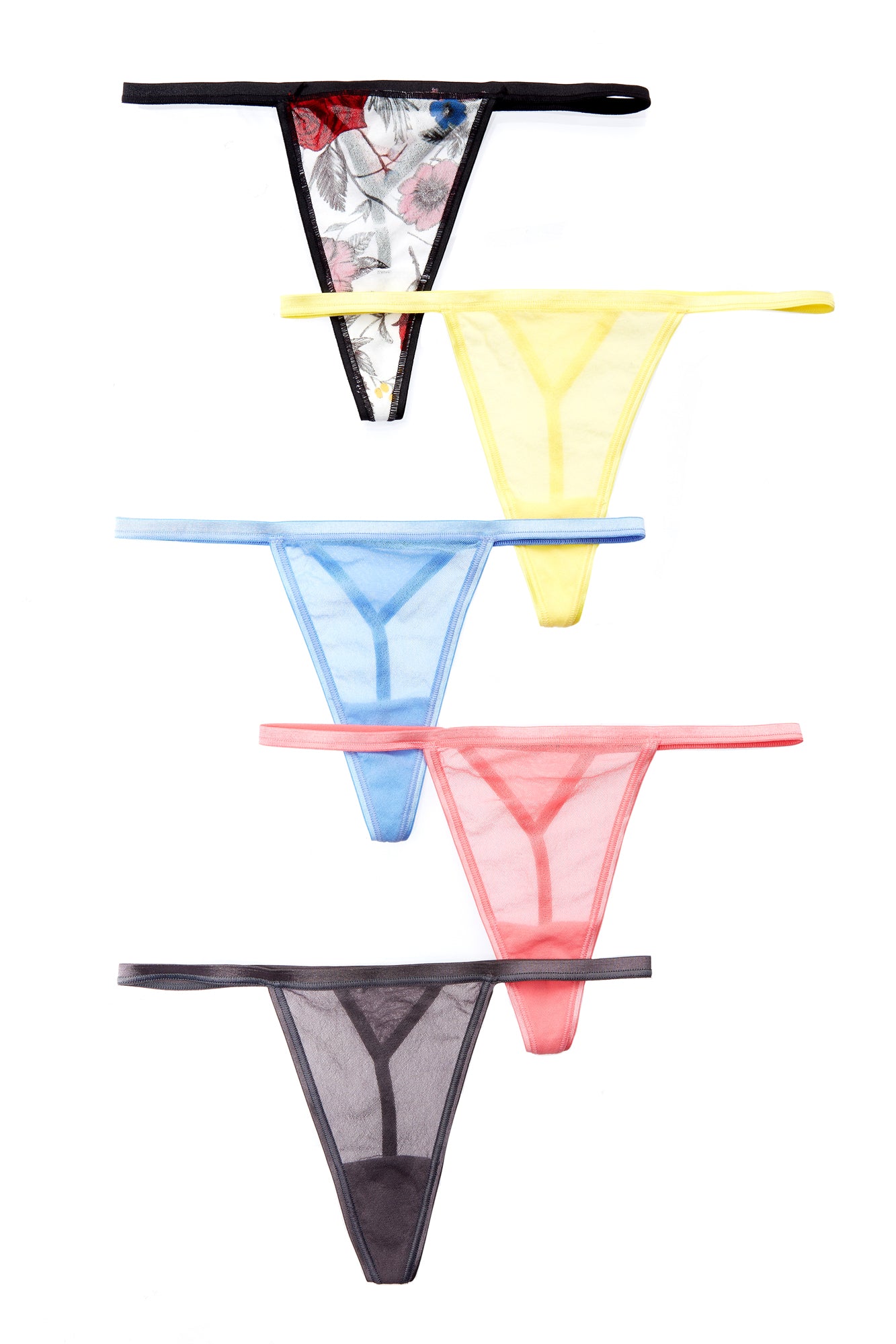 Multi G-String - Soire G String 5 Pack