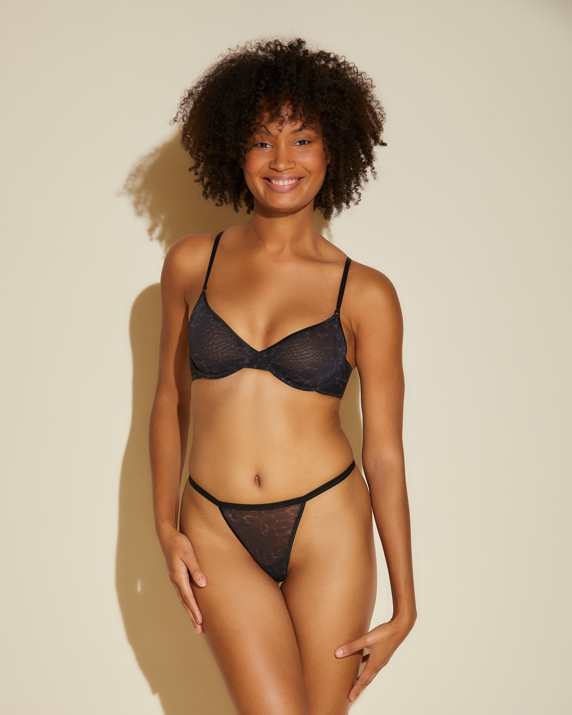 Multi Tangas De Hilo - Soire Confidence Printed Tanga De Hilo