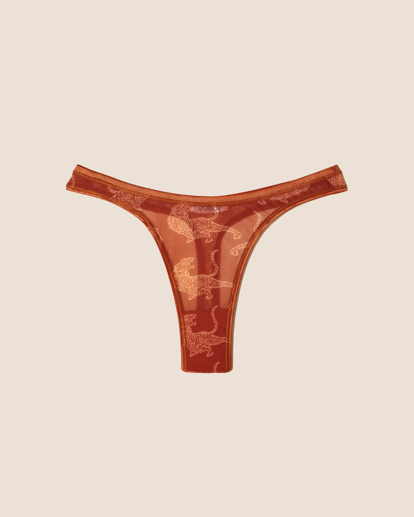 Print Thong - Soire Confidence Printed Classic Thong