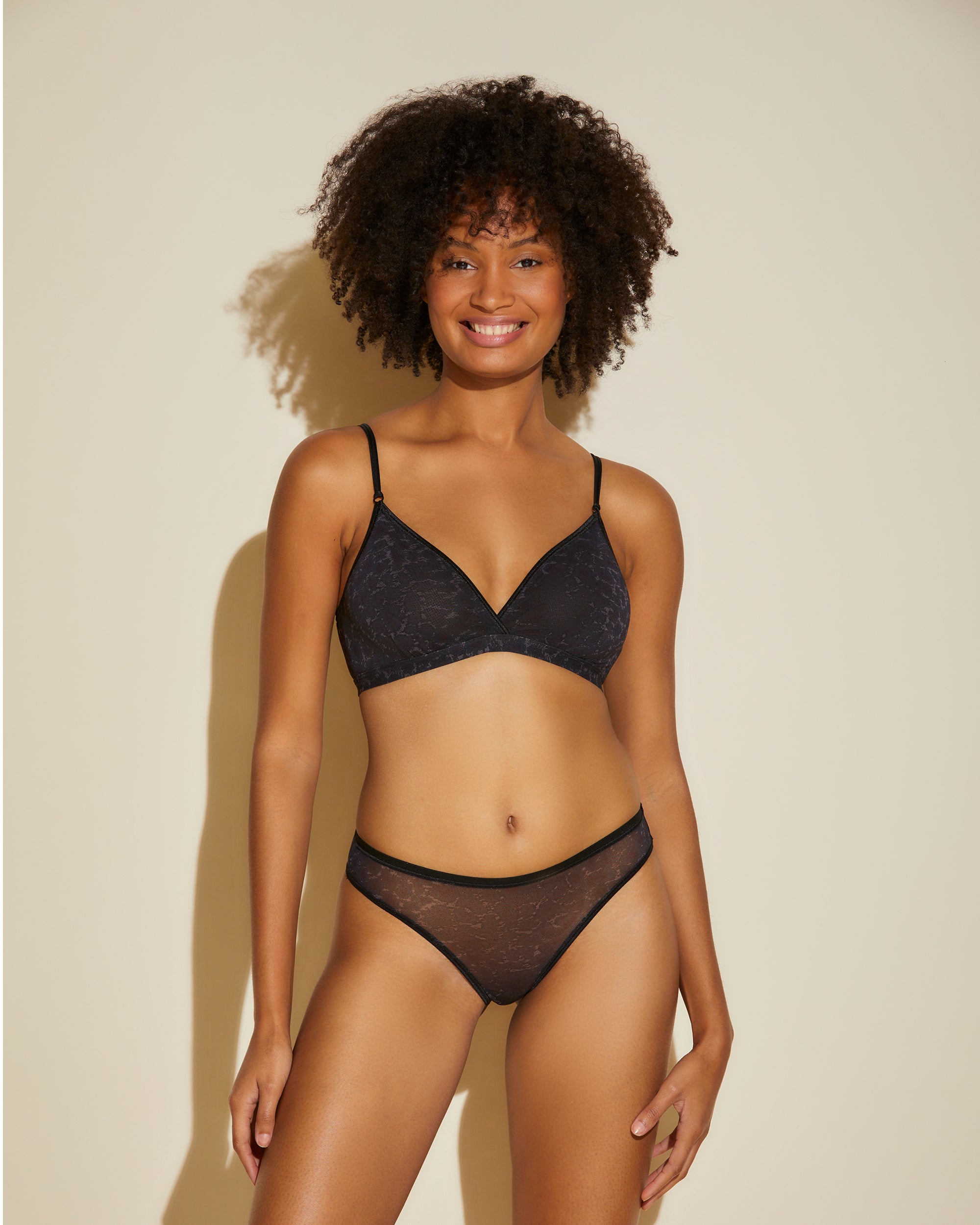 Multi Italian Cut Bikini - Soire Confidence Printed Minikini Brésilien