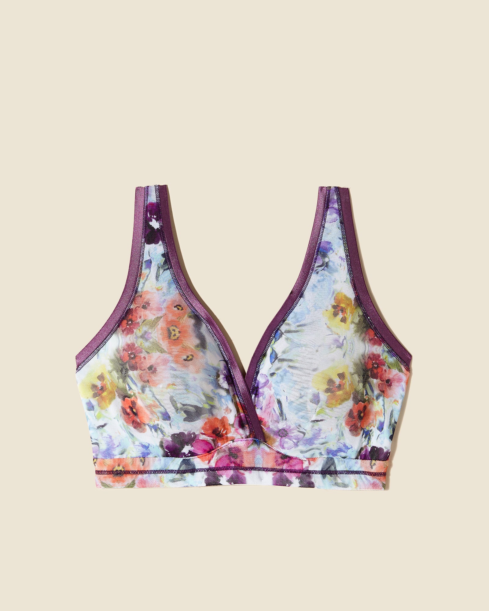 Stampa Bralette - Soire Confidence Printed Bralette Curvy