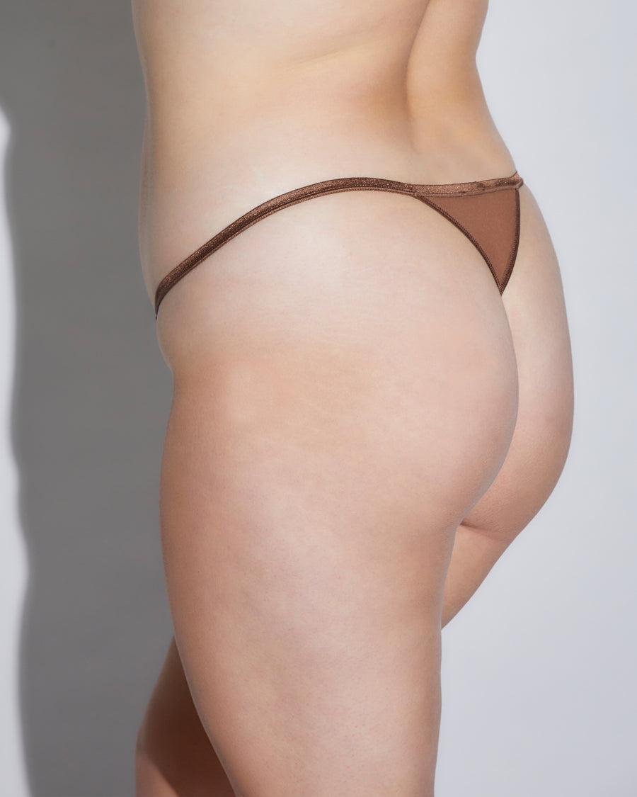Brown G-String - Soire Confidence Extended G String